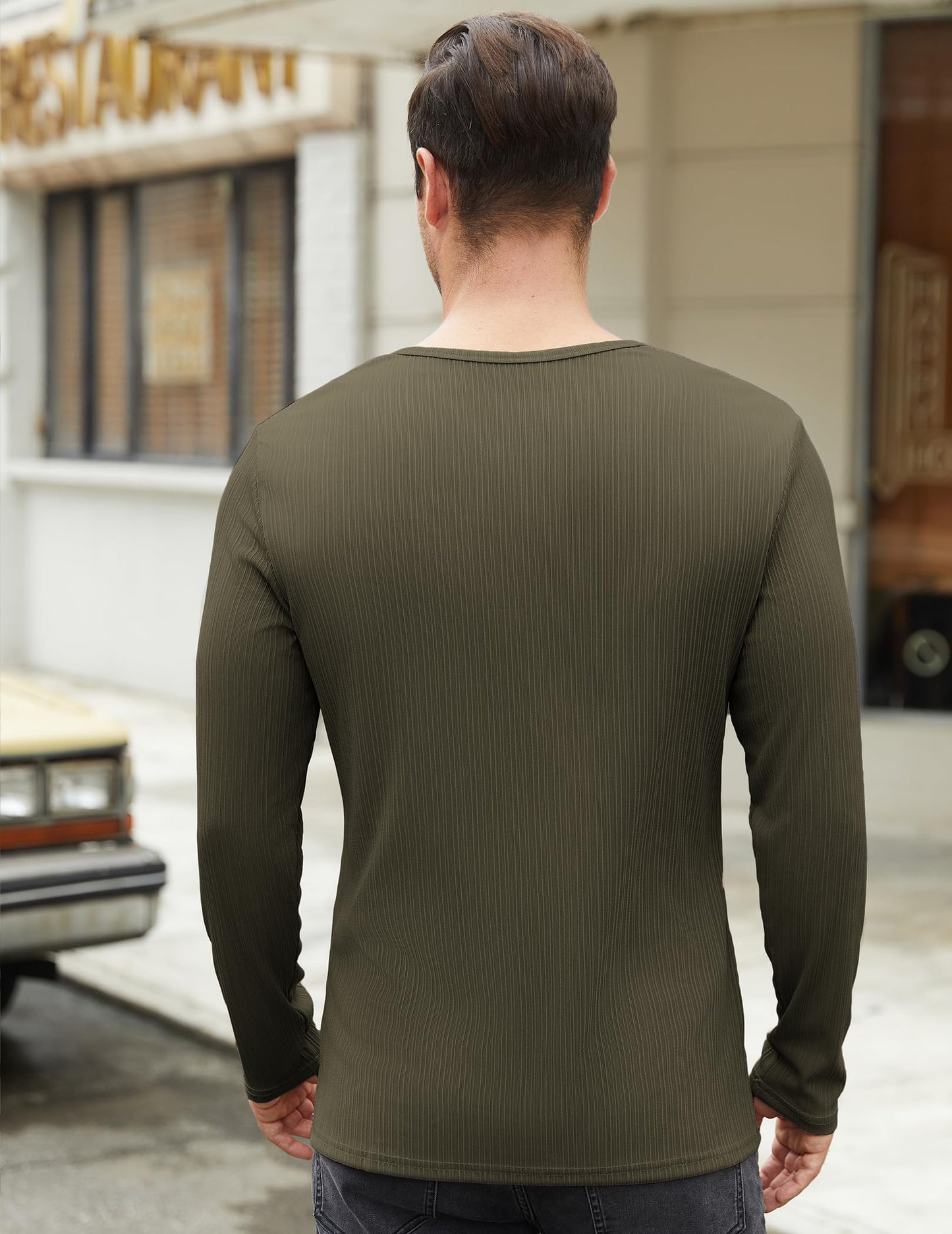 COOFANDY Men’s Long Sleeve T-Shirt