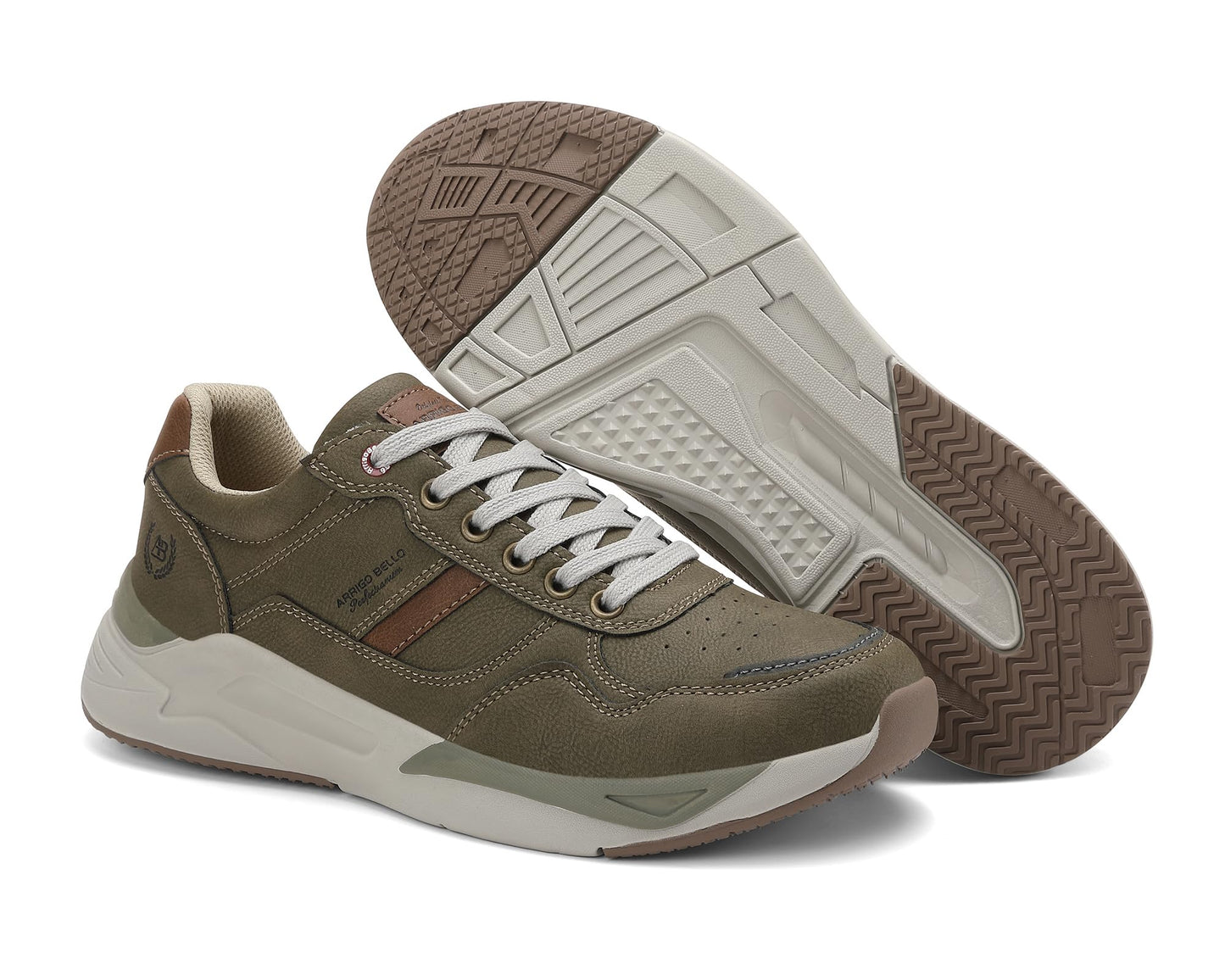 ARRIGO BELLO Men’s Lightweight Sneakers – Breathable Walking & Outdoor Sports Shoes