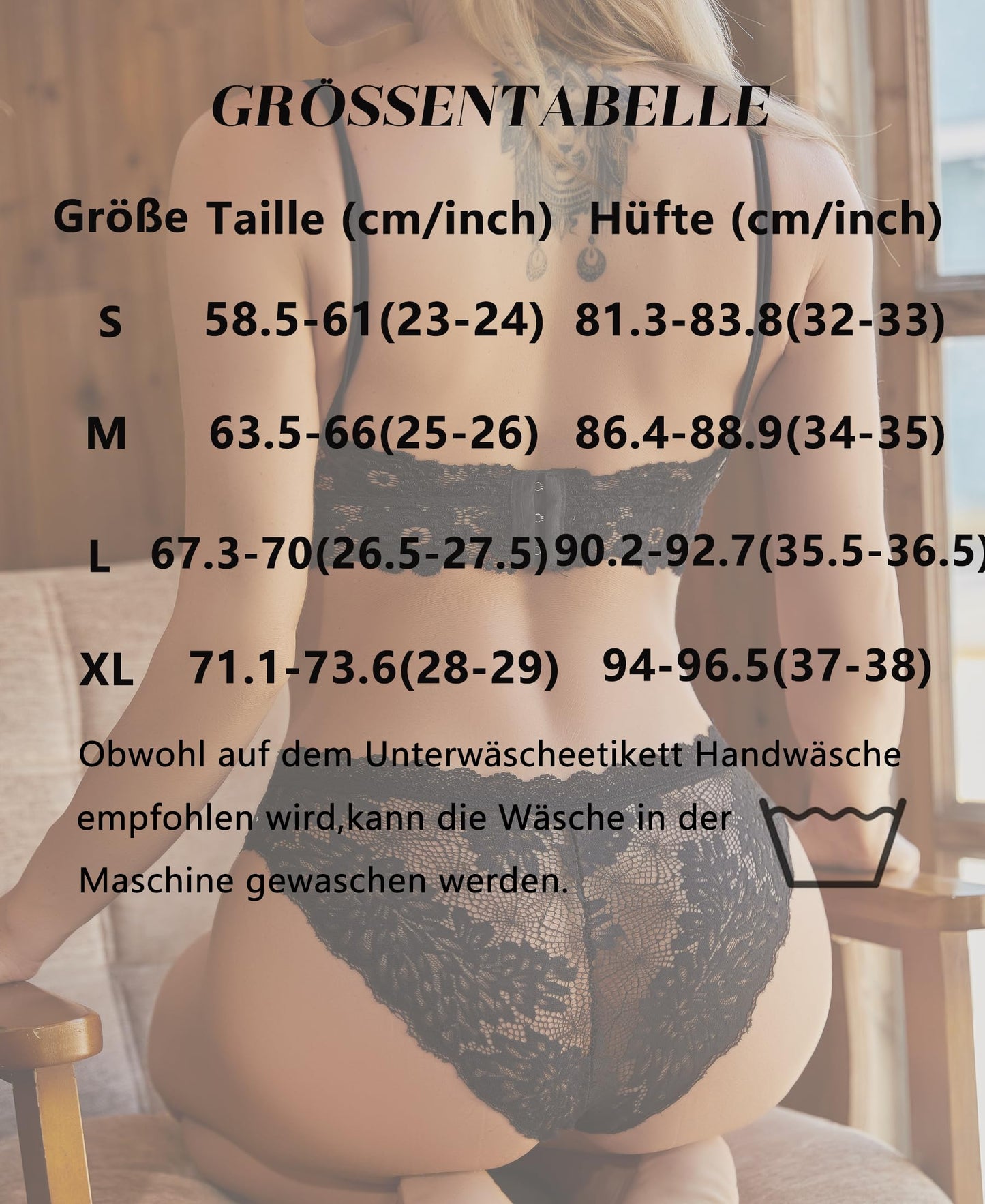 Women's Cotton Lace Underwear Women's Sexy Briefs - Multipack 6