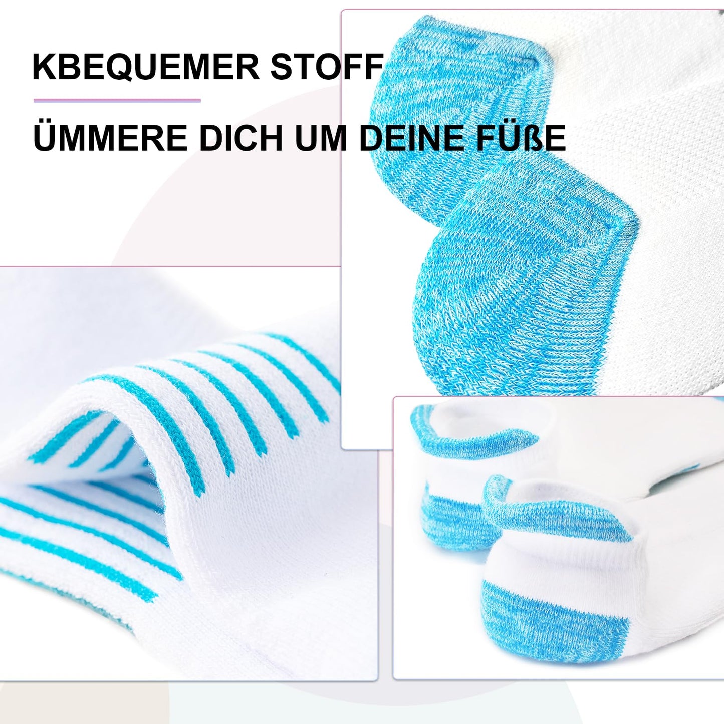 Women's Sneaker Socks – Cotton Low-Cut Sports Socks