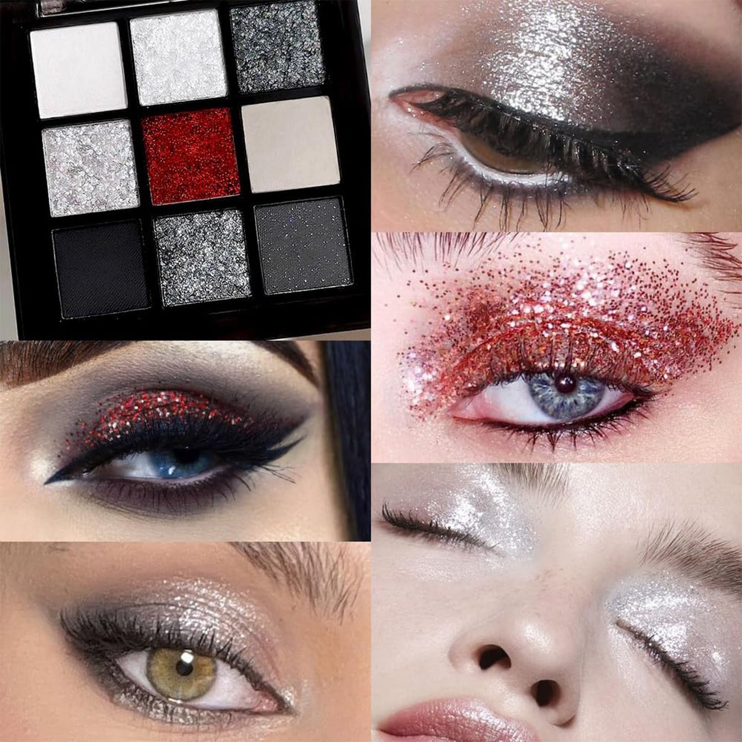 Lilbitty Nude Brown Eyeshadow Palette – Rose Gold & Dark Brown Bronze Highly Pigmented Long-Lasting Cream Eyeshadow for Brown Eyes