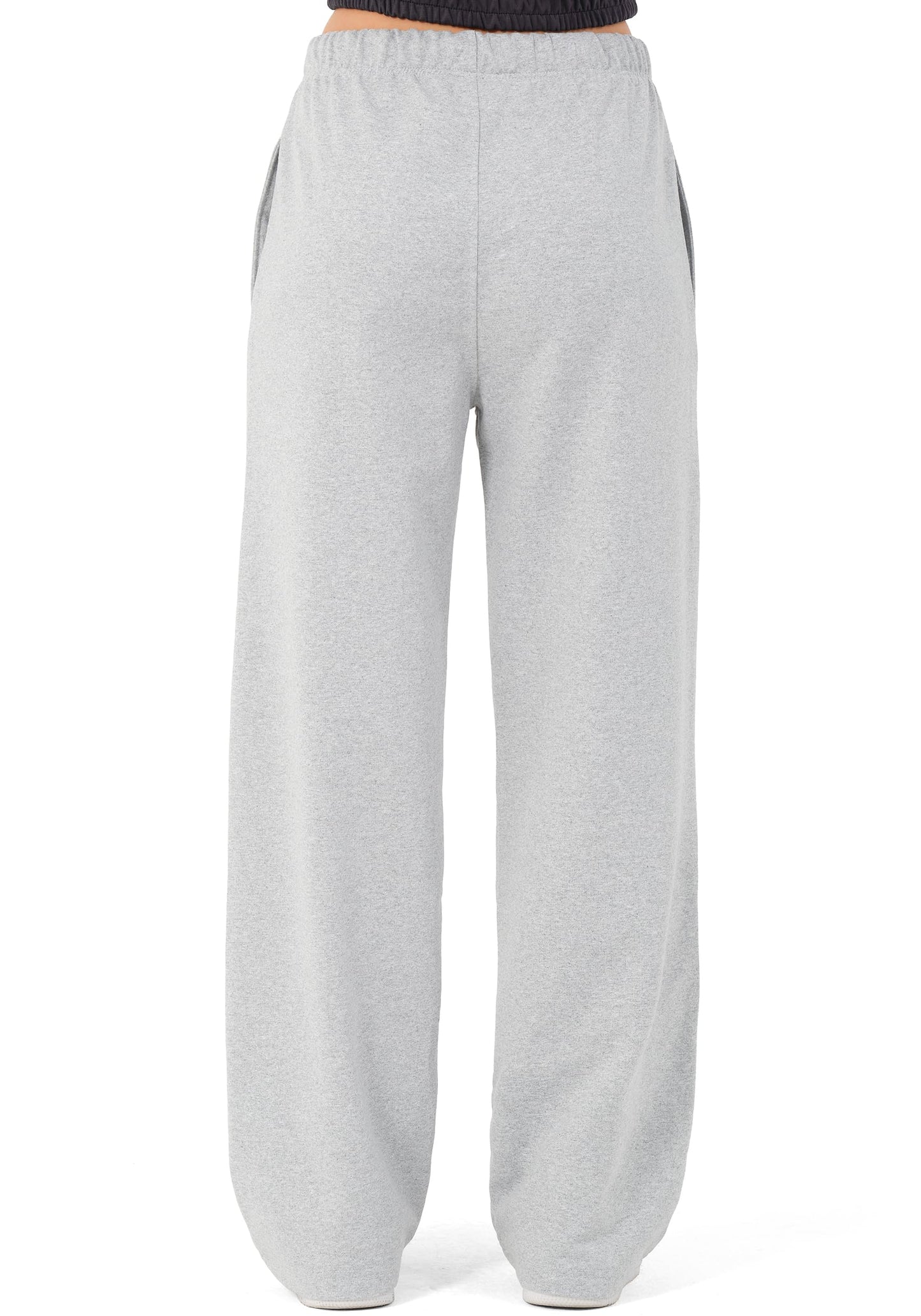 ROSS CAMP Women’s Jogging Pants – Wide Leg High Waist Cotton Sweatpants