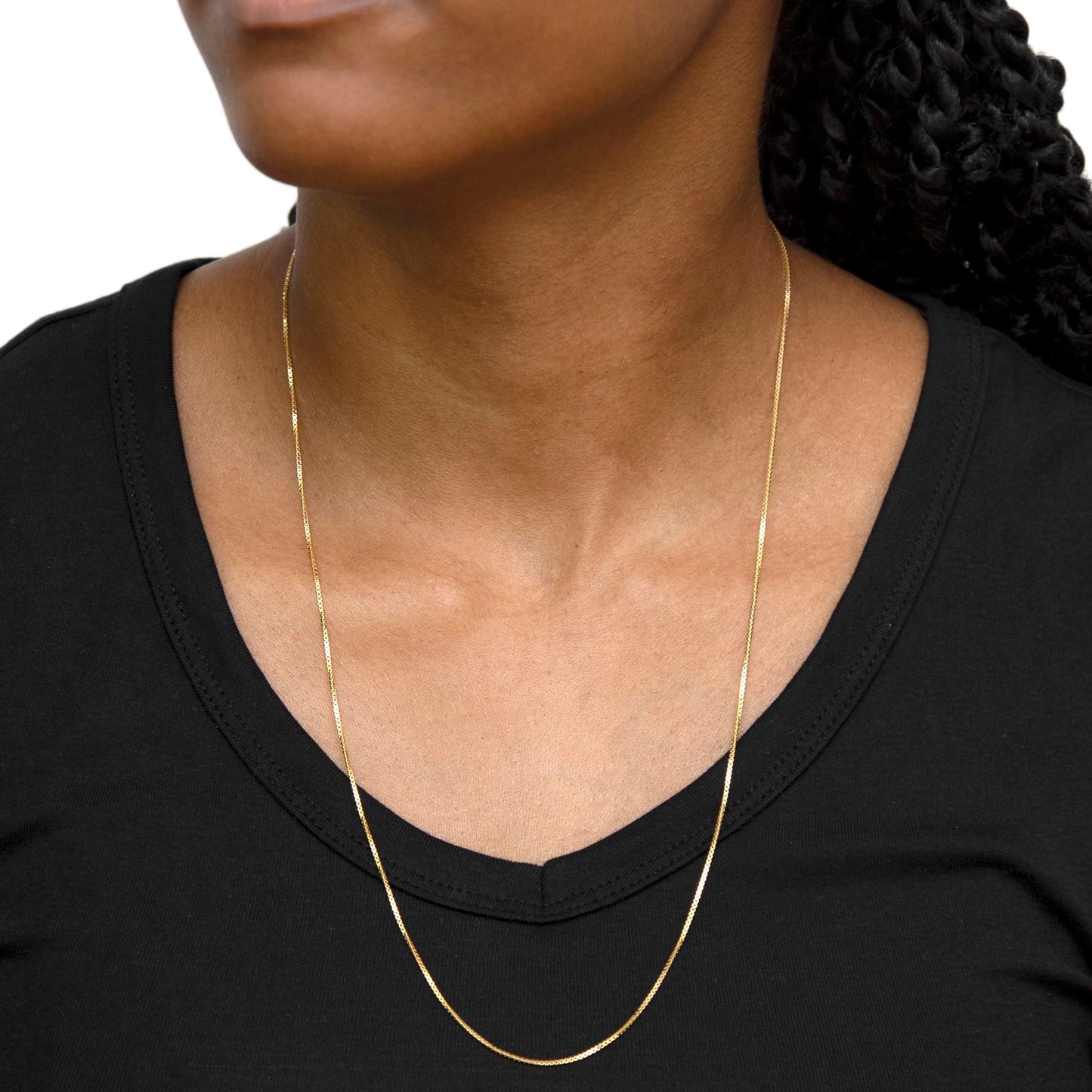 Essentials Sterling Silver Gold Plated Anchor Chain Necklace