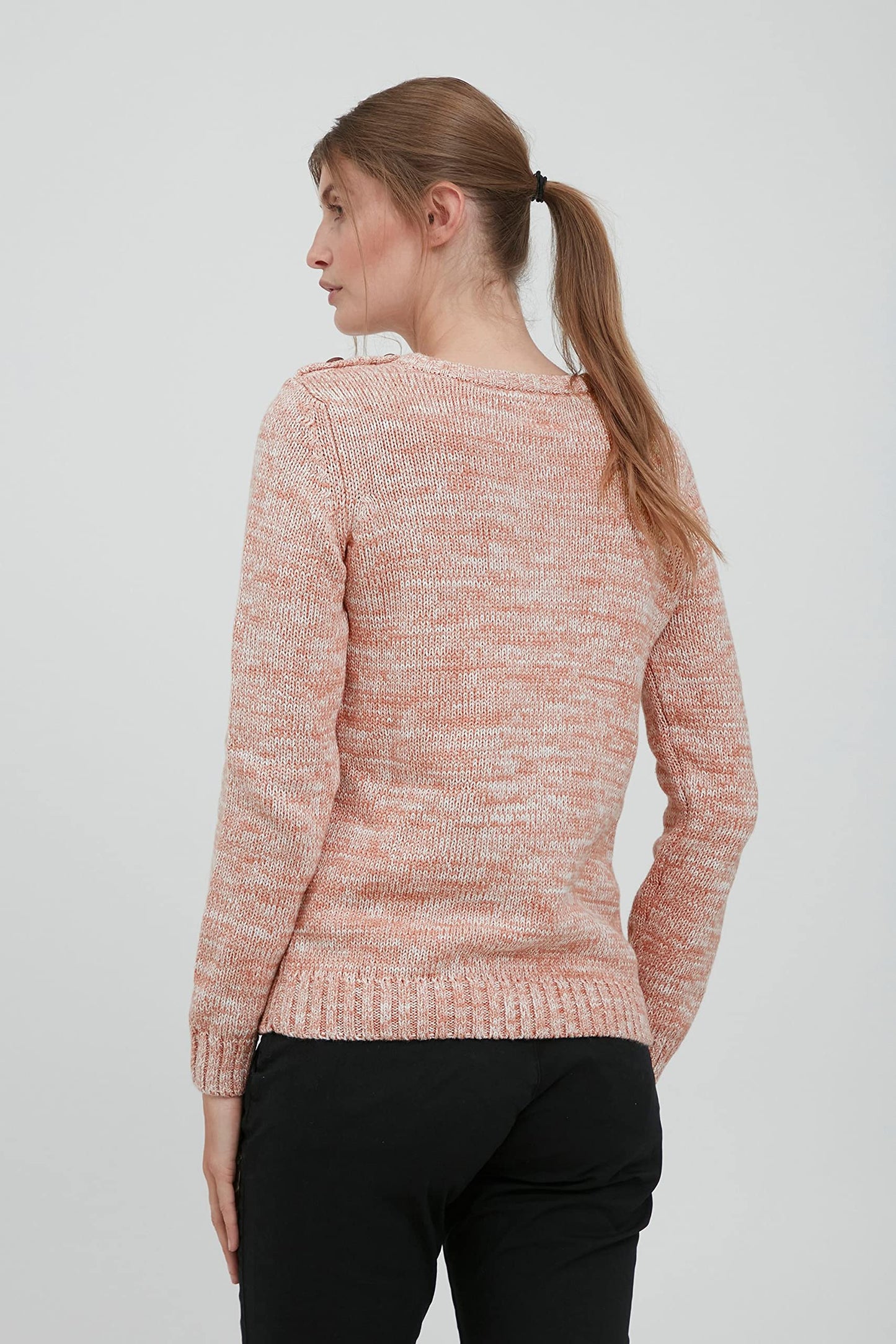 OXMO OXPhia Women’s Cable Knit Cotton Sweater