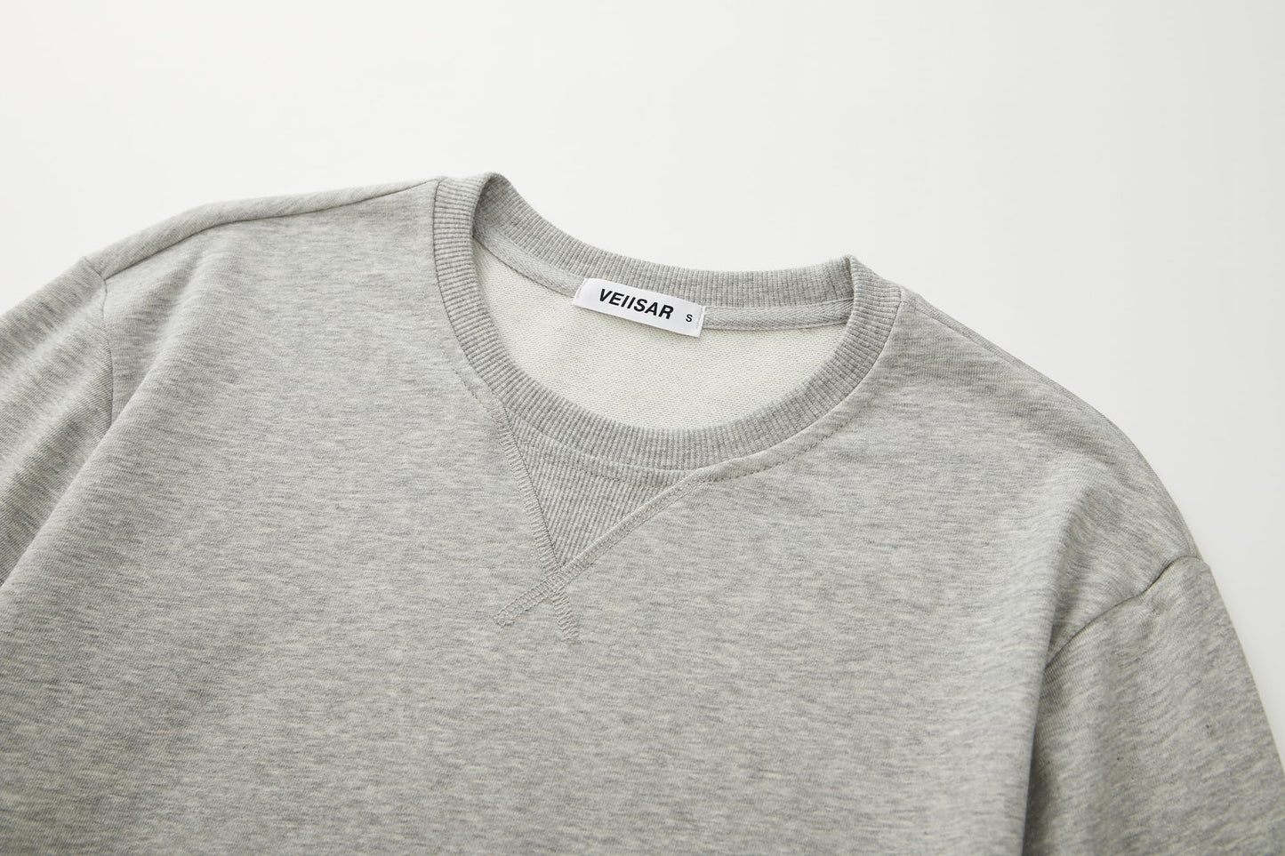 VEIISAR Men’s Basic Sweatshirt – Long Sleeve Crew Neck Pullover