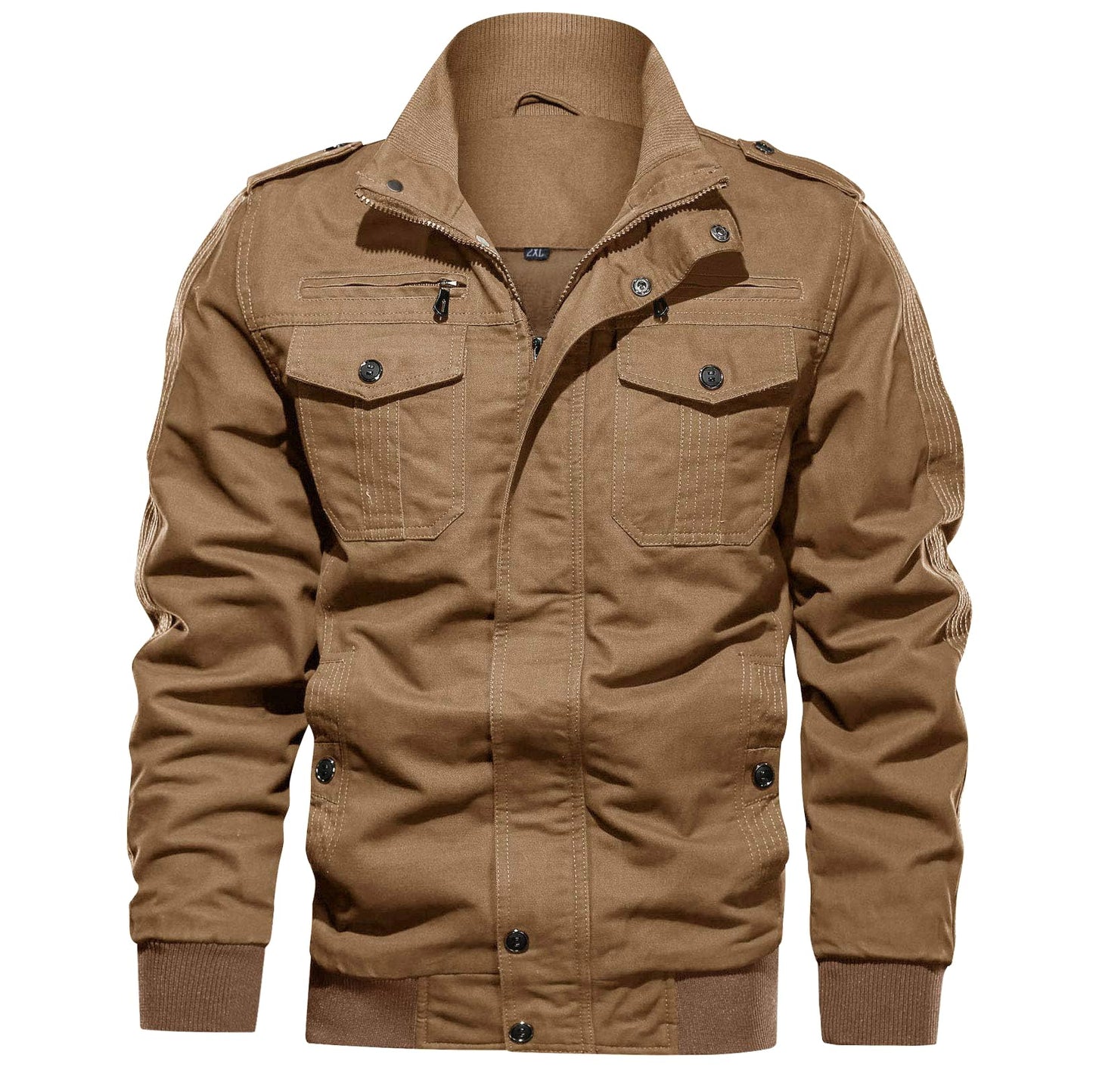 EKLENTSON Men’s Utility Jacket – Lightweight Spring Cargo Jacket