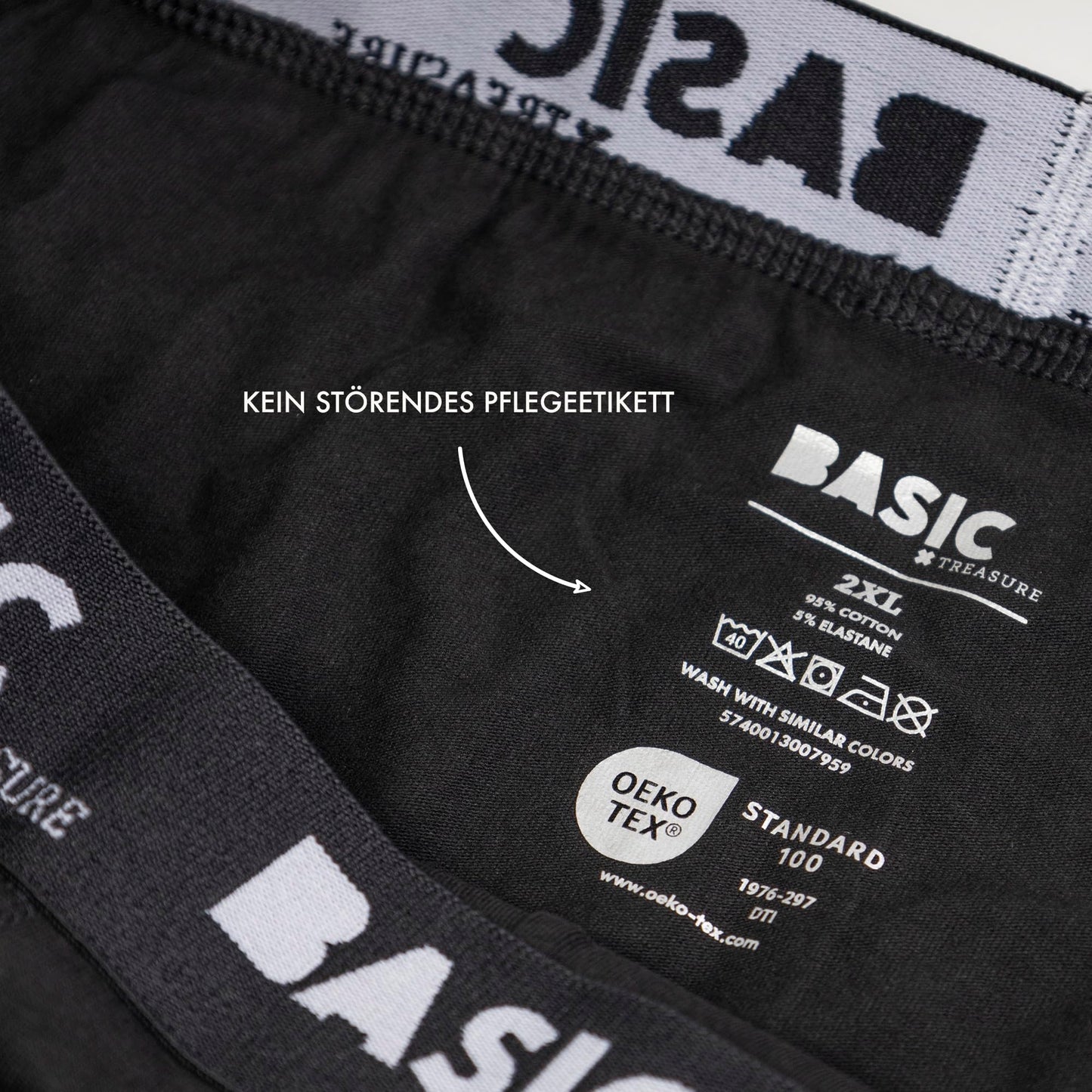 Basic Treasure 8/9-Pack Men’s Boxer Shorts