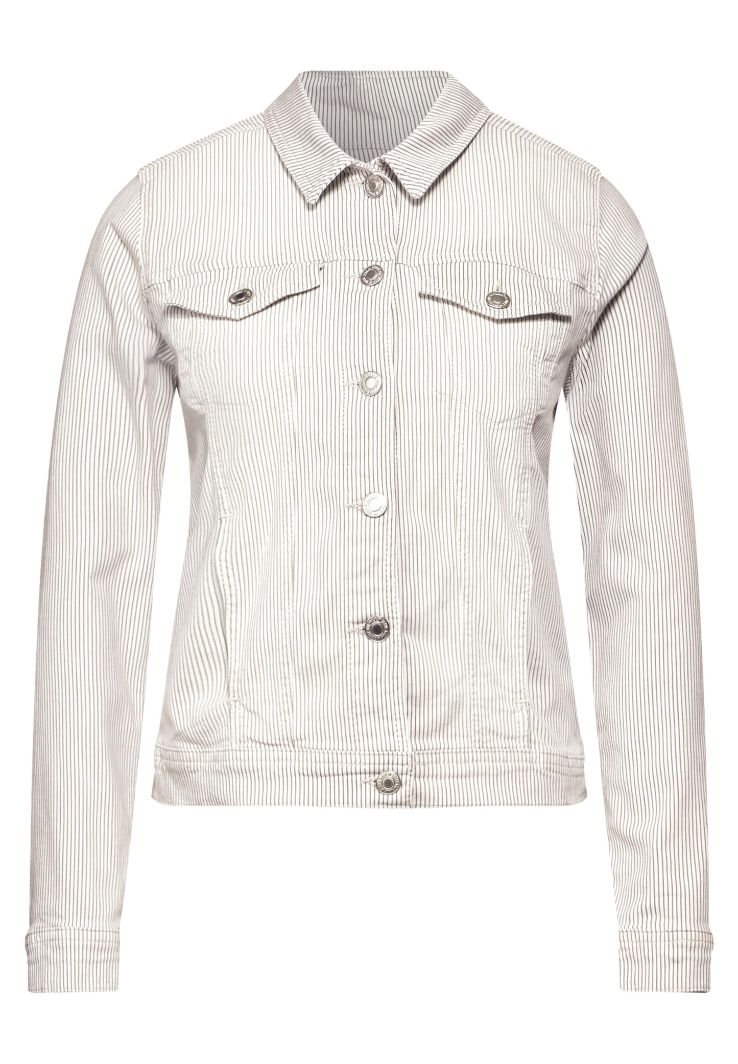 Street One Women’s Striped Denim Jacket