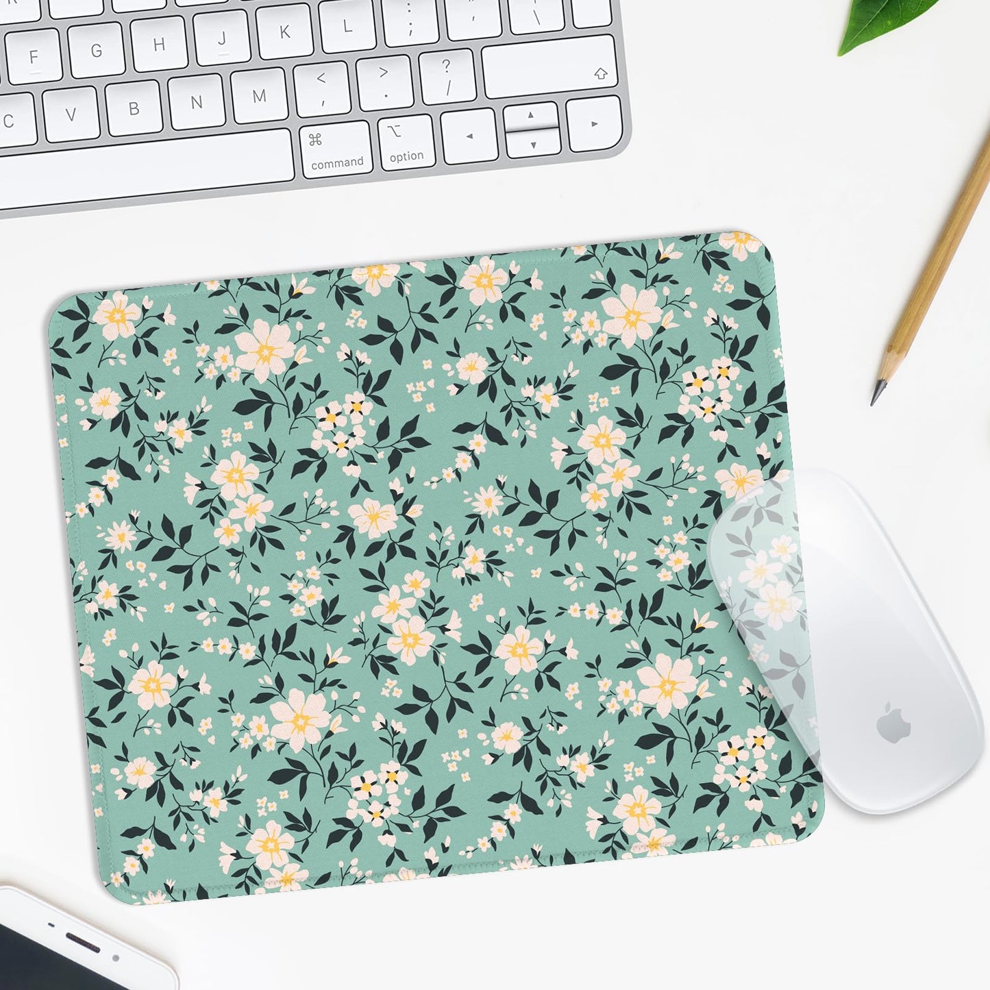 Ksriylm Mauspad,Quadratisches Niedliches Schwarzer Panther Mouse Pad,für Büro und Zuhause,Mousepad mit Motiv,wasserdichtes Mousepad,rutschfeste Gummiunterseite,Computer-Mauspads für kabellose Maus