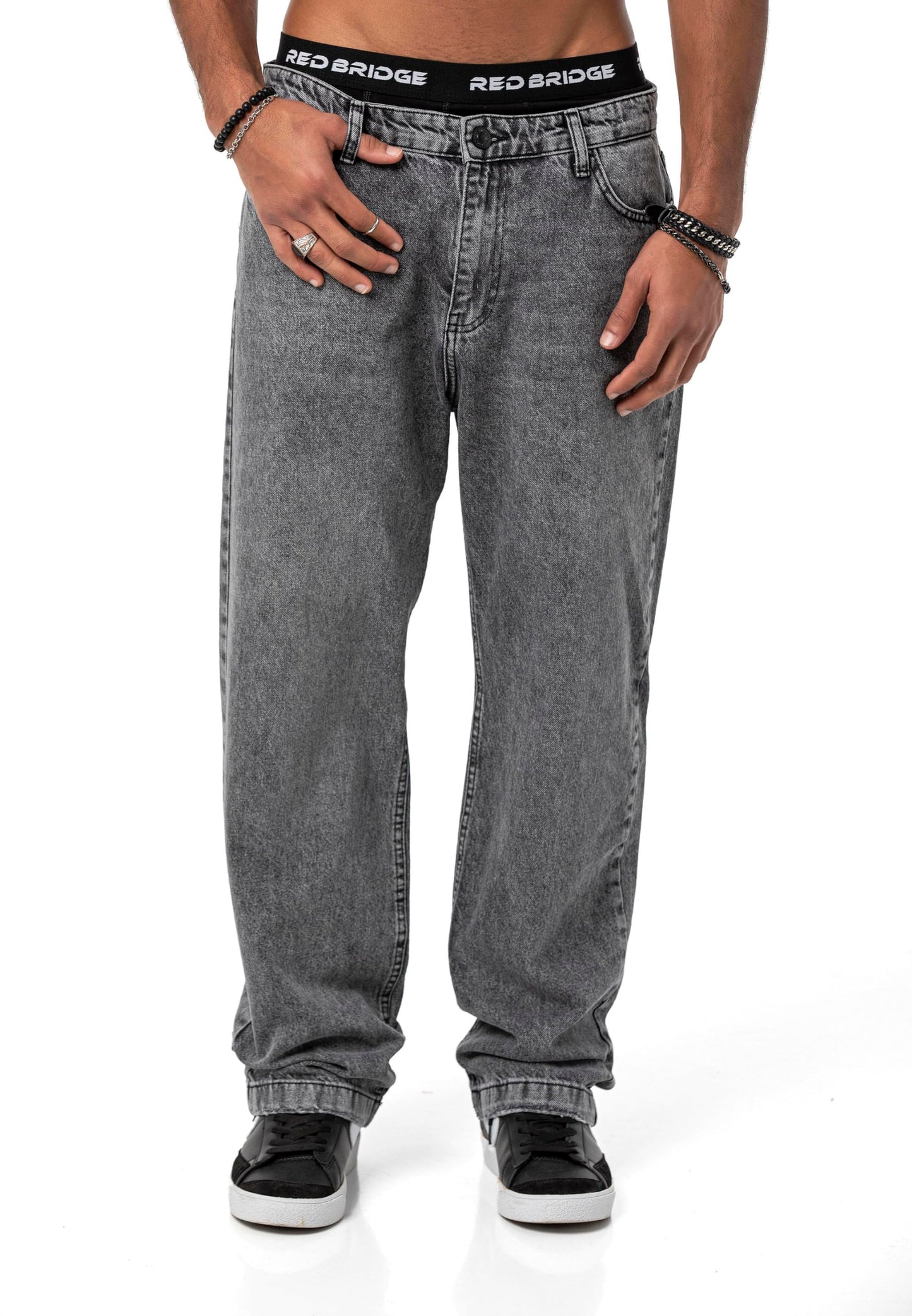 Men’s Baggy Jeans – Wide-Leg Denim Pants