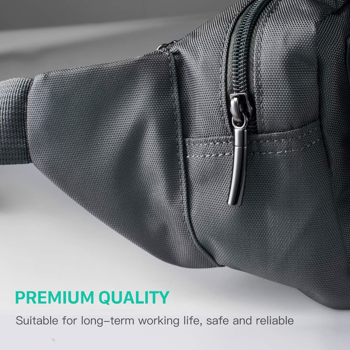 FREETOO Waist Bag – Waterproof Fanny Pack with 6 Zippered Pockets