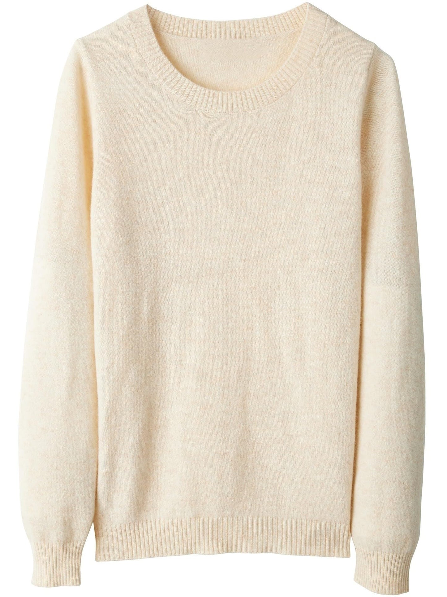 Chanyarn Women’s 100% Merino Wool Crewneck Sweater