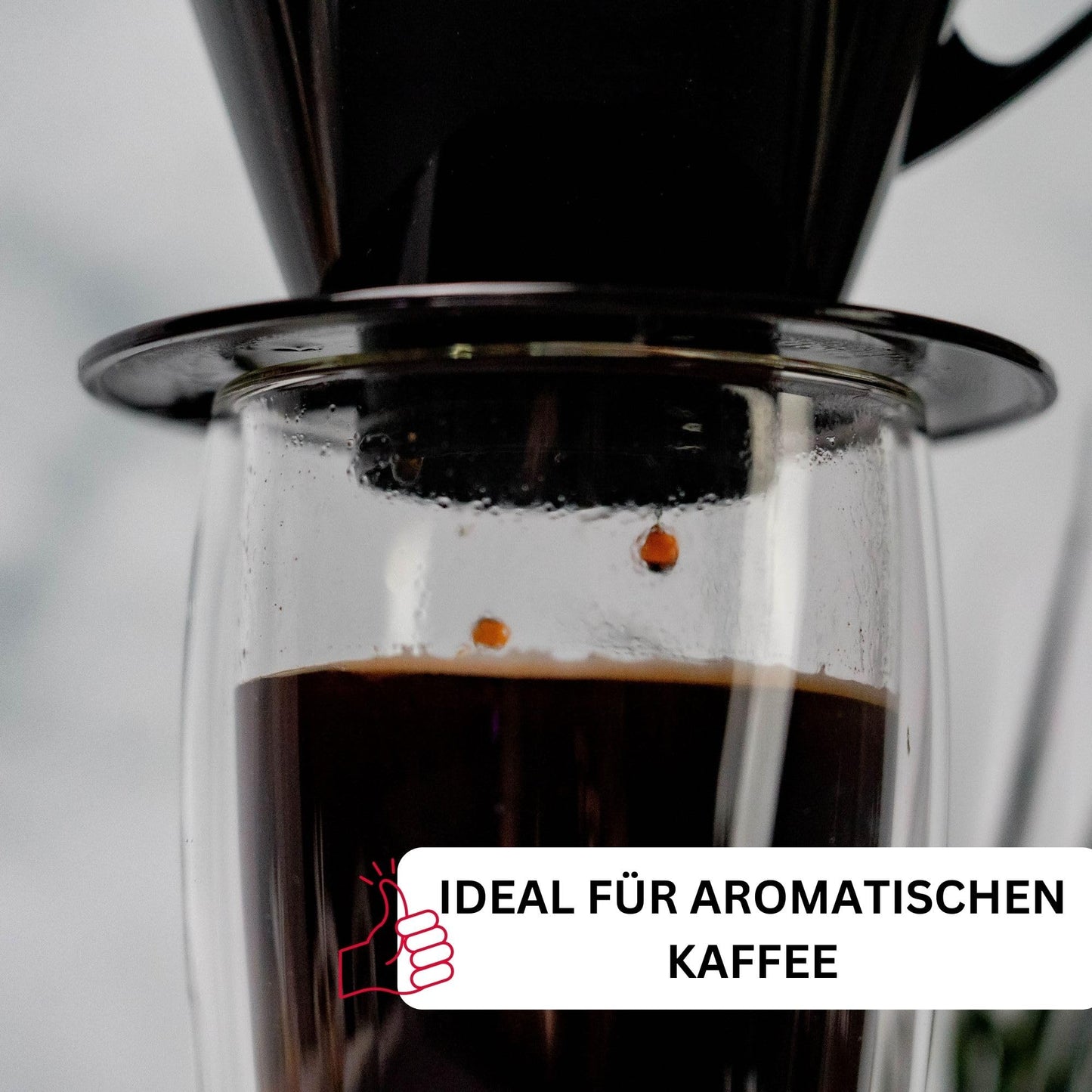 Westmark Kaffeefilter/Filterhalter, Filtergröße 4, Für bis zu 4 Tassen Kaffee, Four