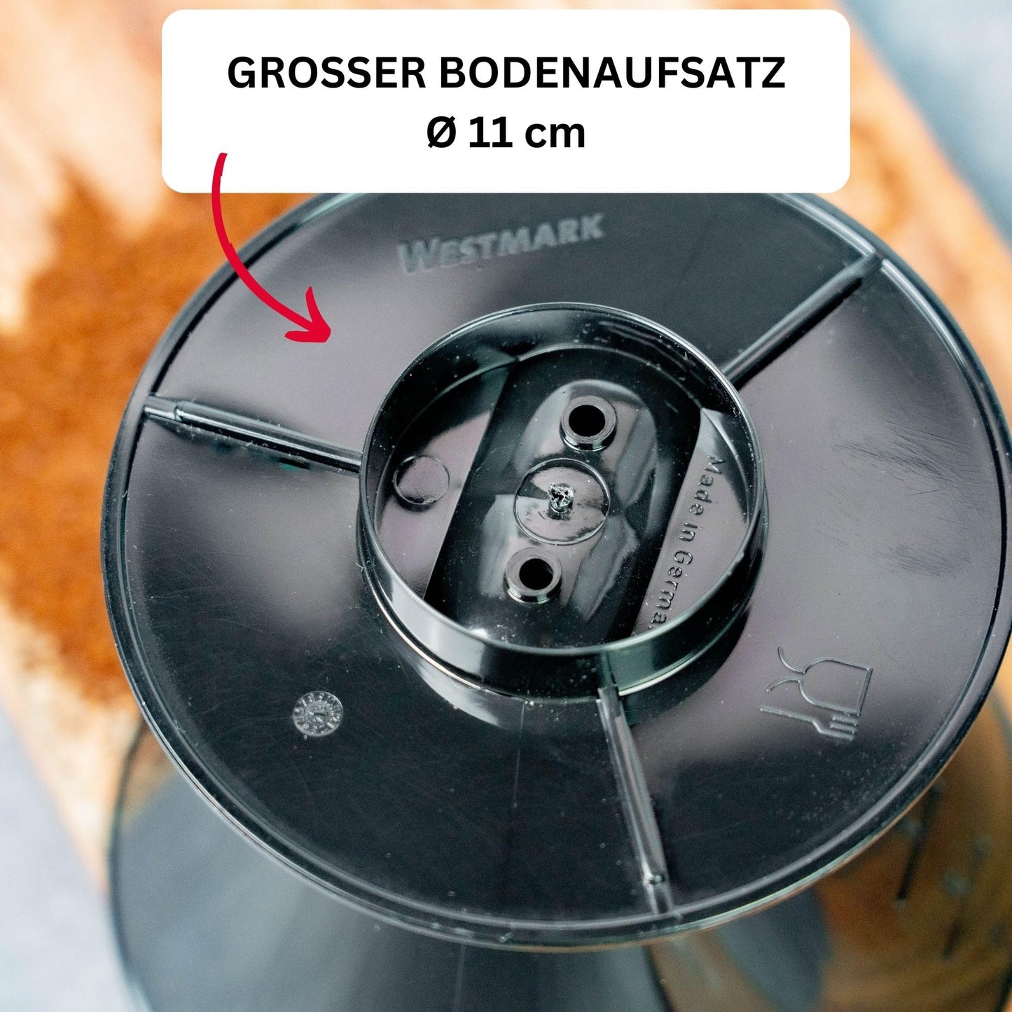 Westmark Kaffeefilter/Filterhalter, Filtergröße 4, Für bis zu 4 Tassen Kaffee, Four