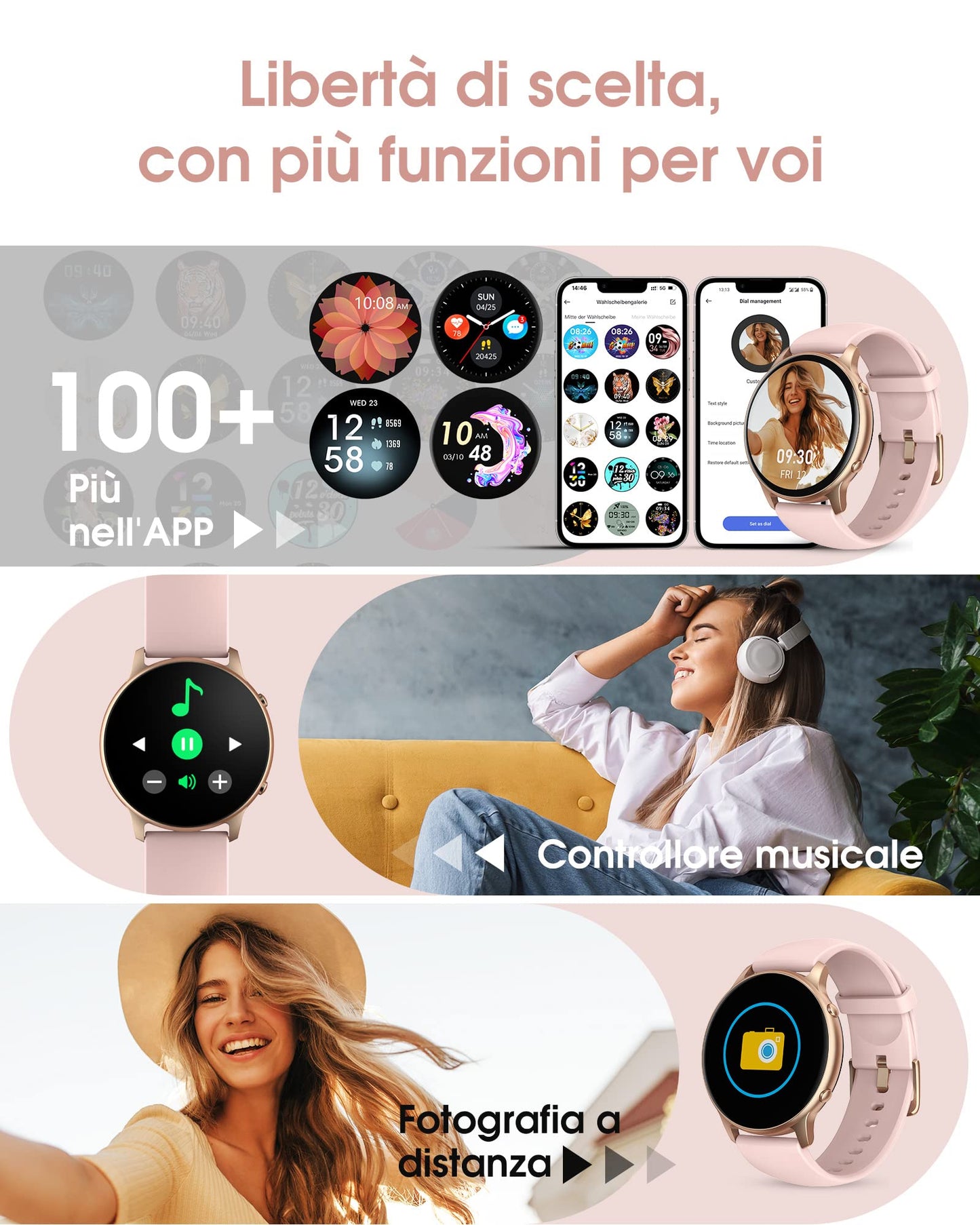 TUYOMA Smartwatch Herren mit Telefonfunktion - 1.91" Smart Watch IP68 Wasserdicht,24h Herzfrequenz, SpO2, Schlafmonitor,SchrittzäHler,112+ Sportarten,Spiele,Kompatibel mit Android IOS