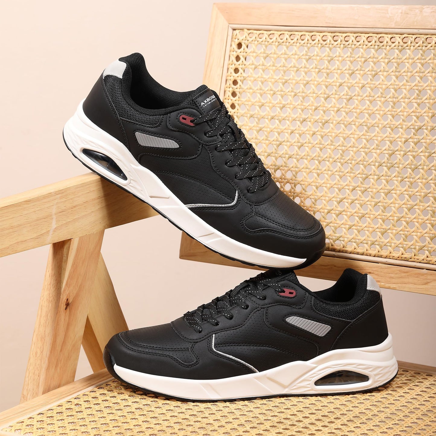 AX BOXING Men’s Sneakers – Lightweight Air Cushion Trainers