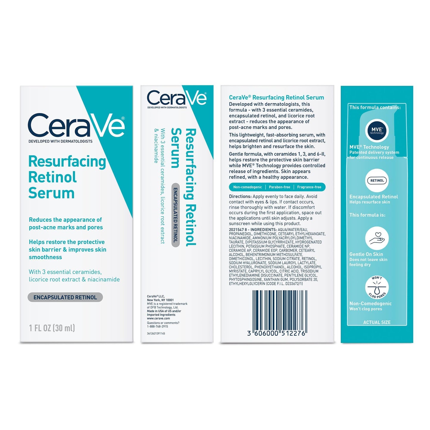 CeraVe Resurfacing Retinol Serum