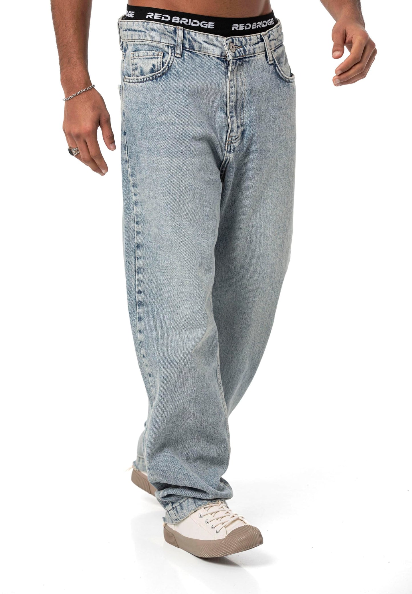 Men’s Baggy Jeans – Wide-Leg Denim Pants
