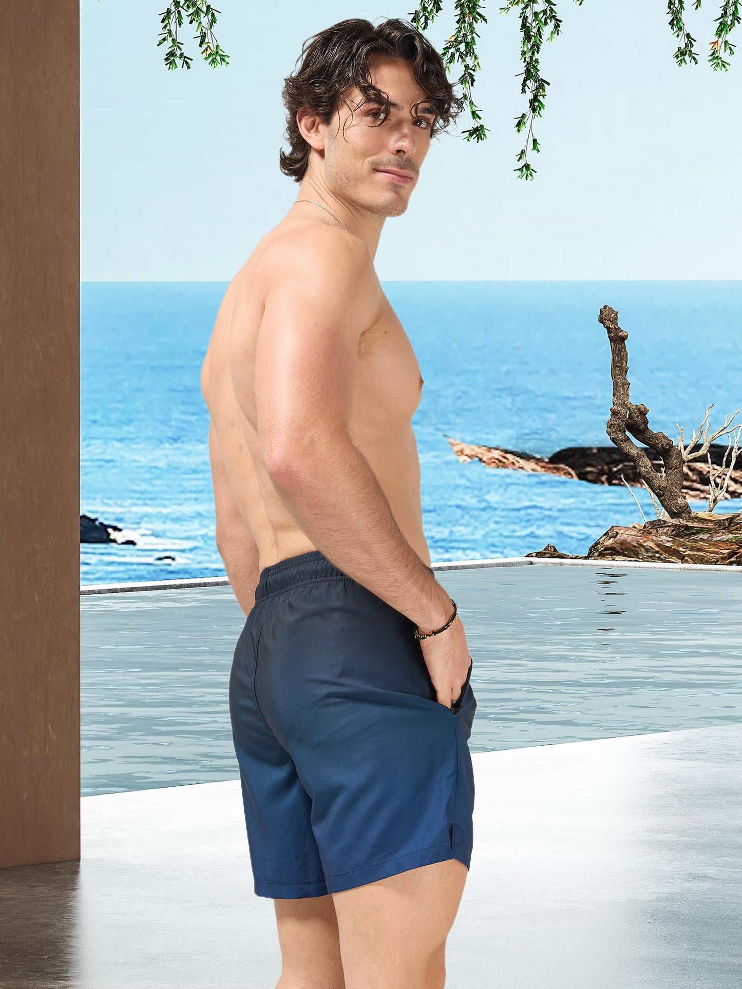 Arcweg Men’s Ultralight Swim Shorts – Quick-Dry & Breathable Swim Trunks