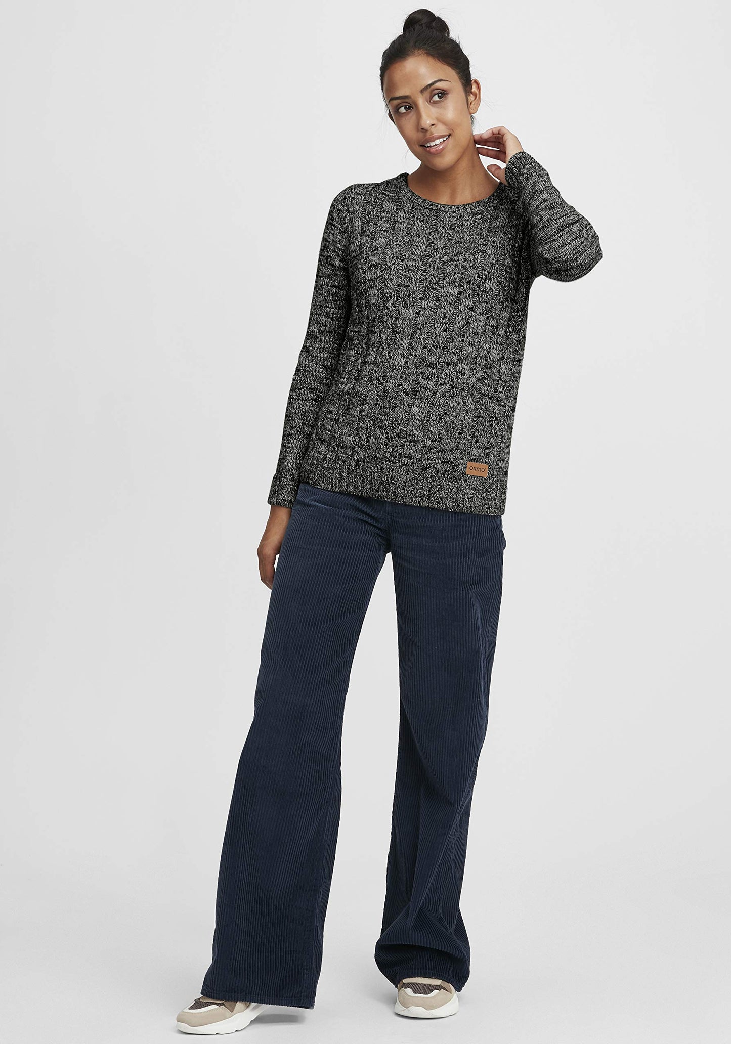 OXMO OXPhia Women’s Cable Knit Cotton Sweater