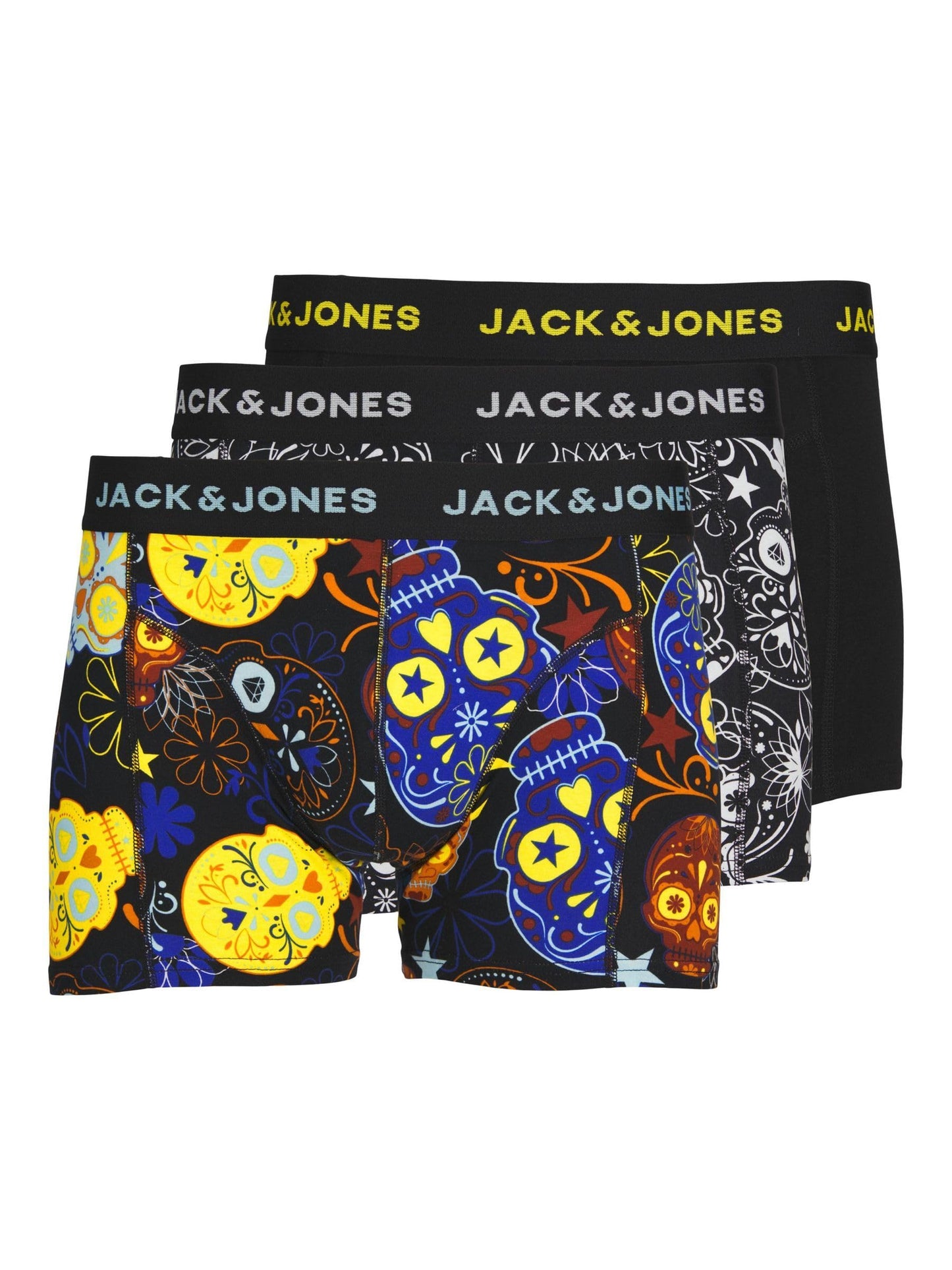 JACK & JONES Men's Shorts 3-Pack – Classic Trunks