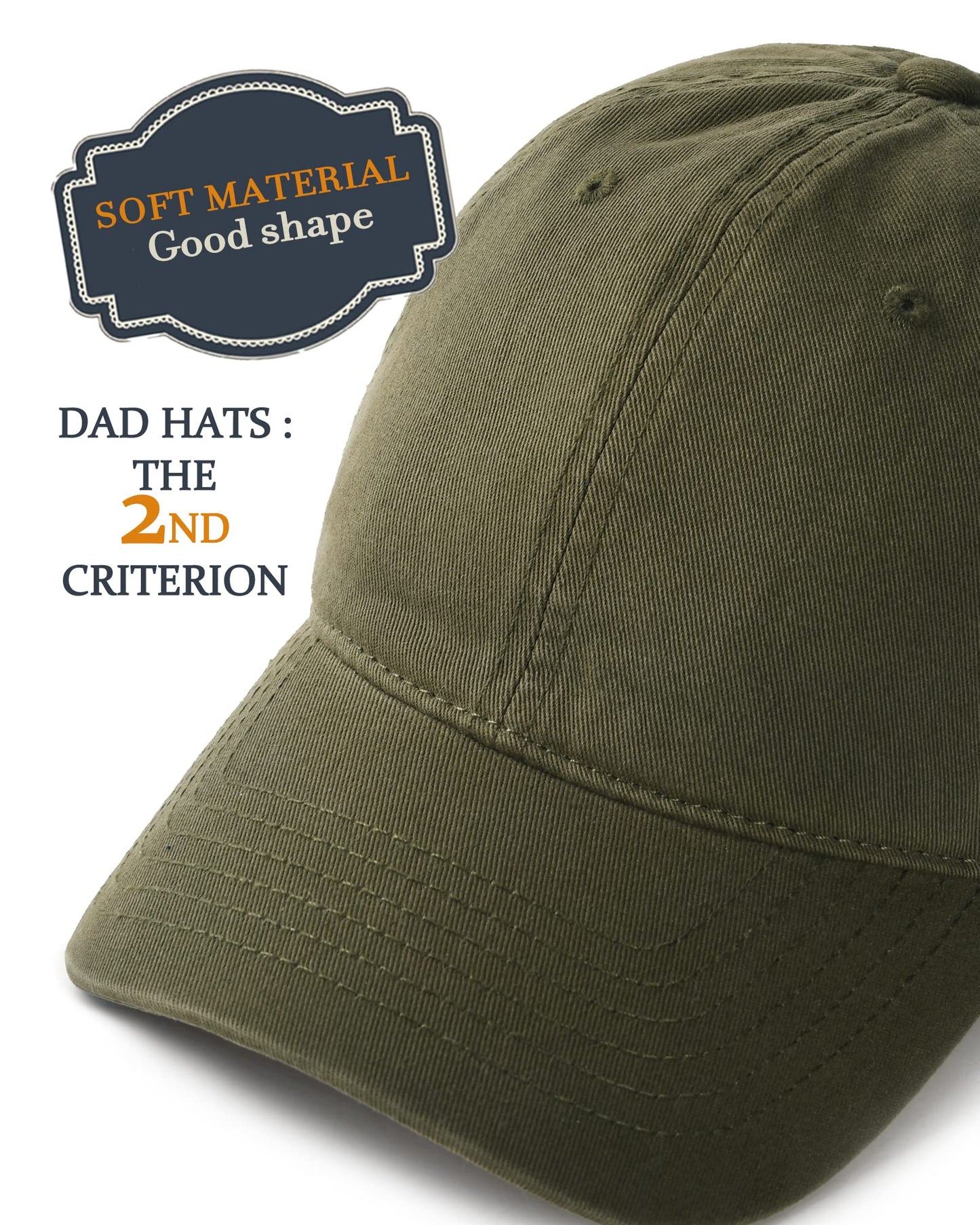 FURTALK Unisex Vintage Basecap Herren und Damen Baumwolle Cap Verstellbare Baseball Cap