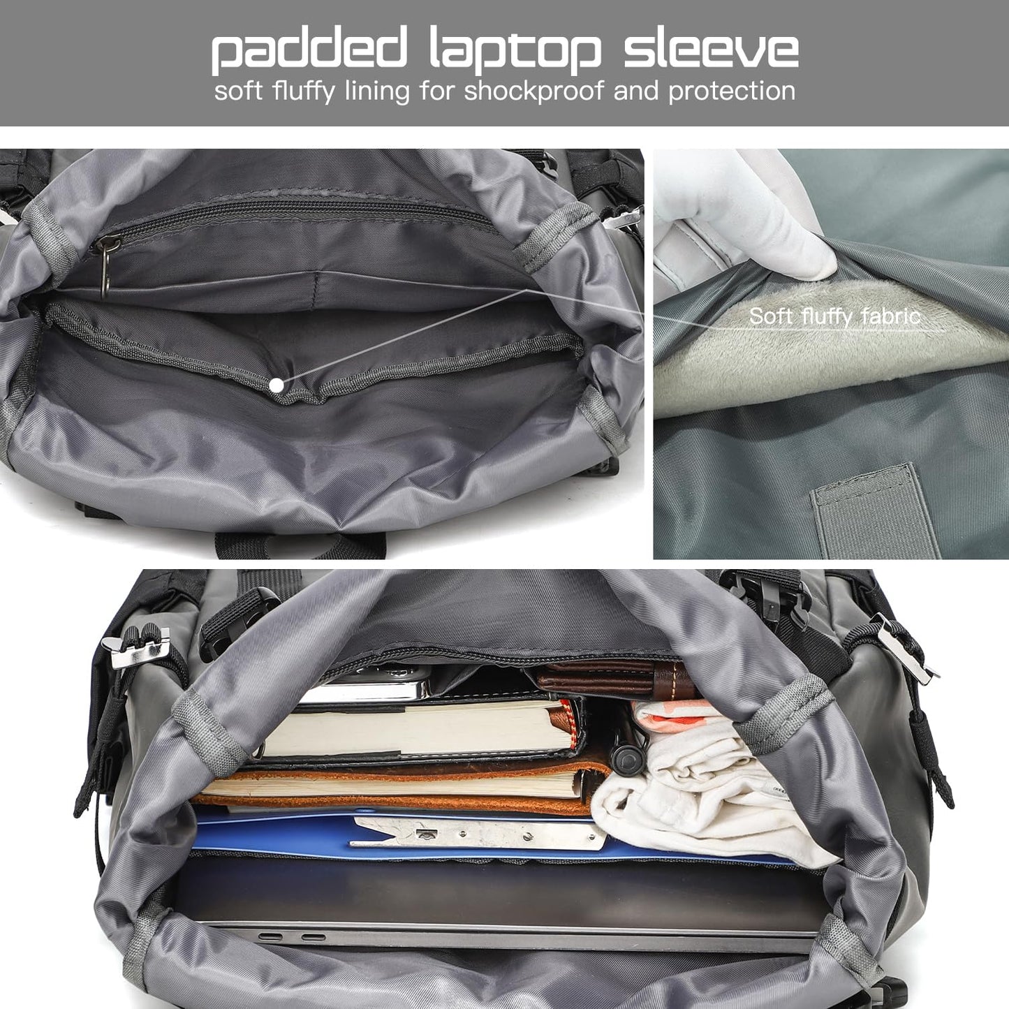 Sevego Rolltop Laptop Backpack 25–30L