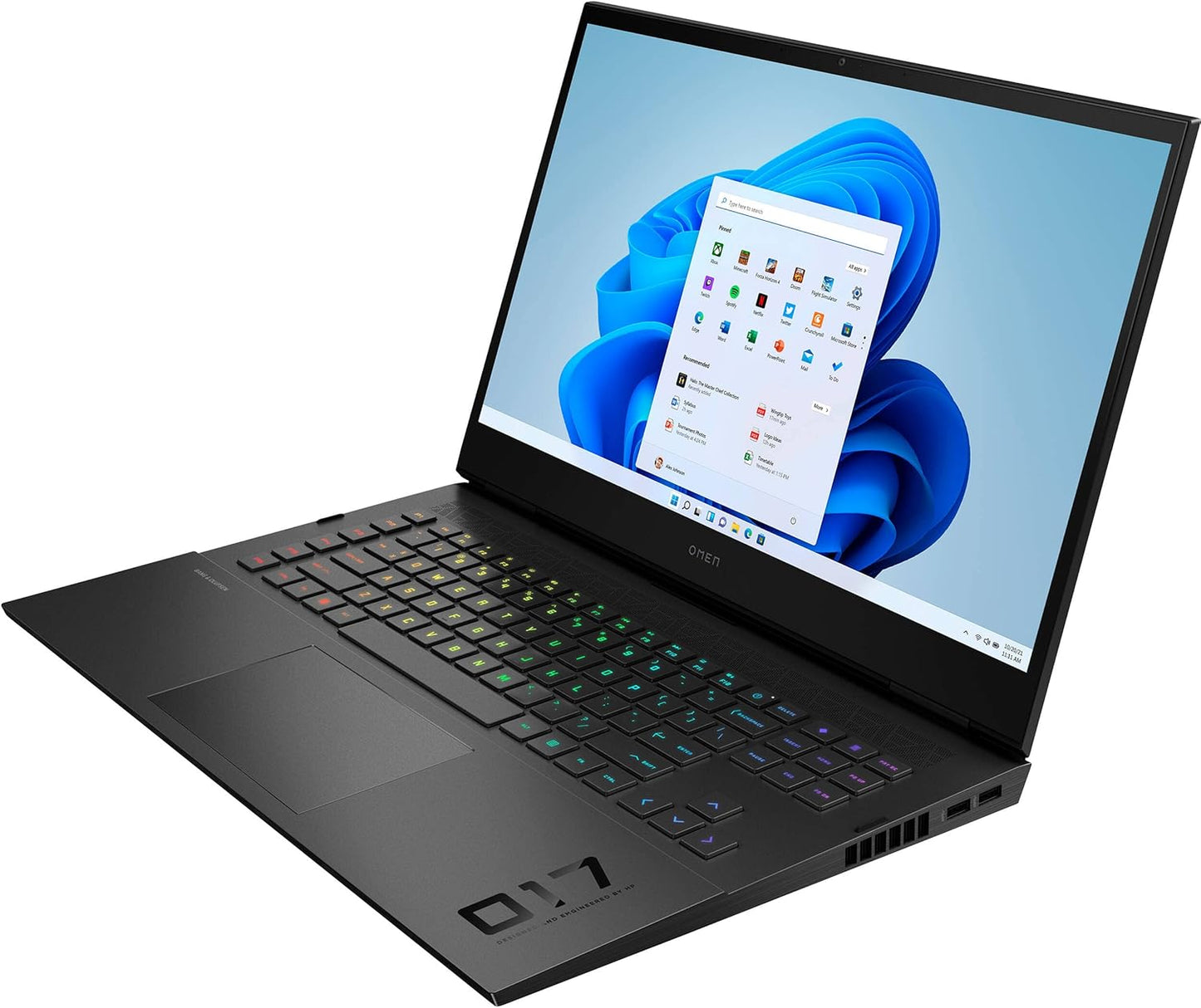 HP OMEN 17 Gaming Laptop – 17.3" QHD 165Hz, i7-13700HX, RTX 4070