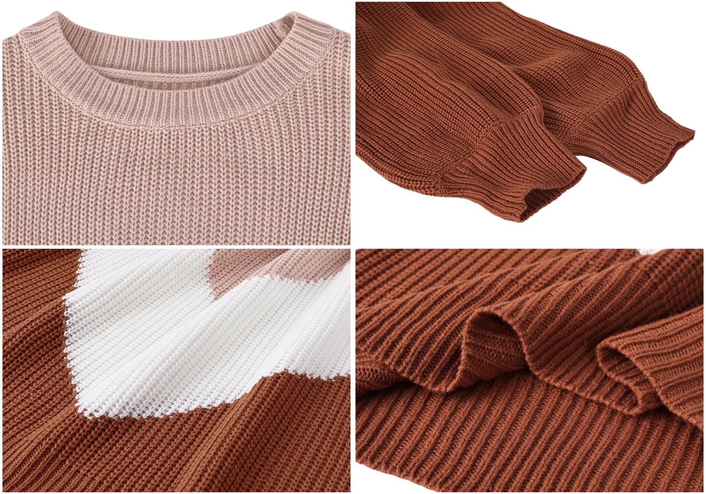 Women’s Colorblock Knit Sweater