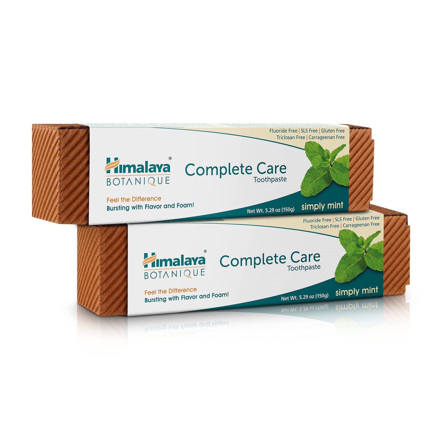 Himalaya Botanique Simply Mint Complete Care Toothpaste Refreshing Mint Flavour | Strong Teeth | Healthy Gums | Fresh Breath - 150g