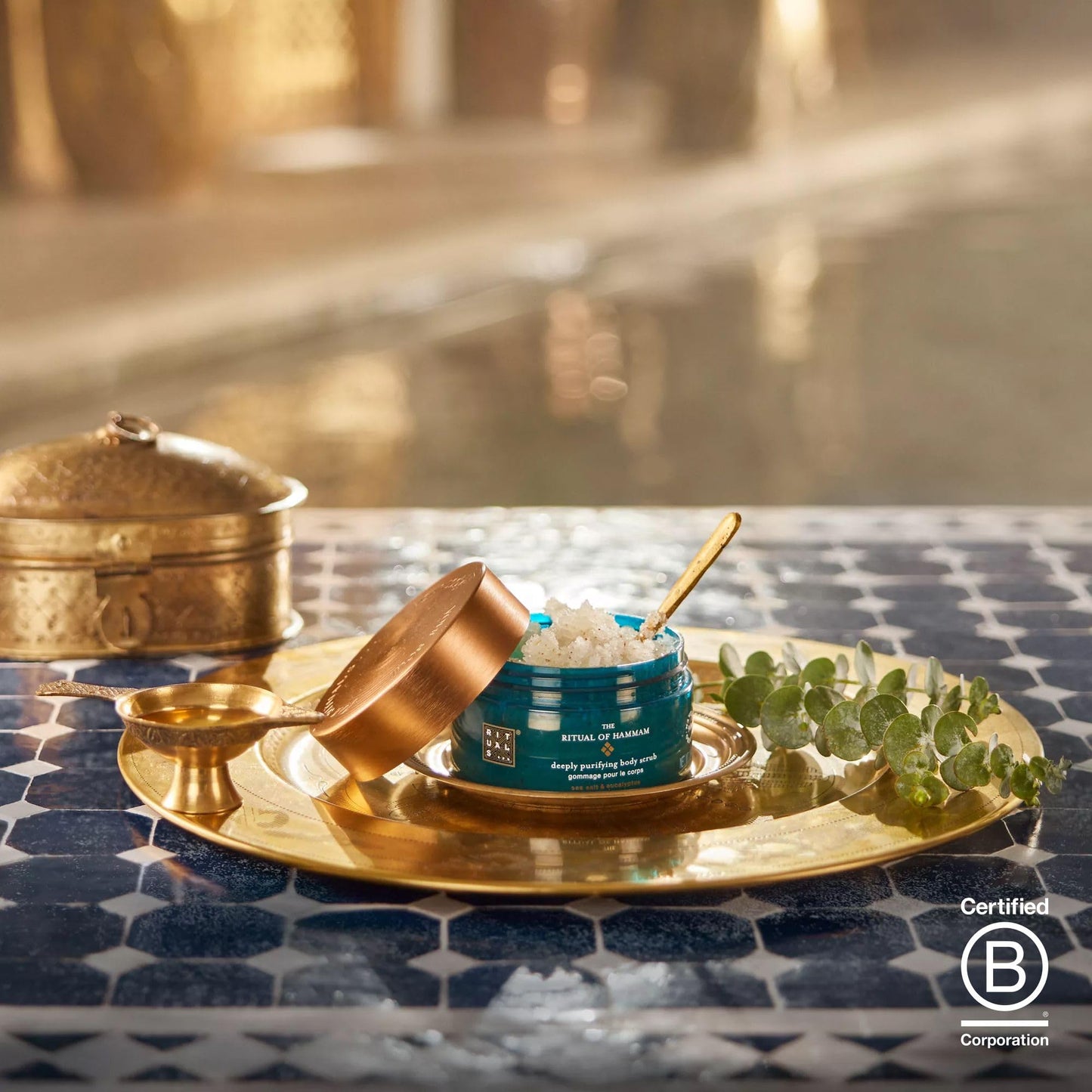RITUALS Body Scrub The Ritual of Karma Nourishing Body Scrub with Lotus White Tea Salt Sea Minerals