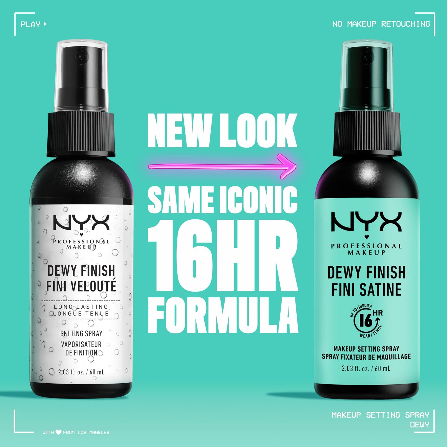 NYX Professional Makeup Setting Spray – Dewy Finish
