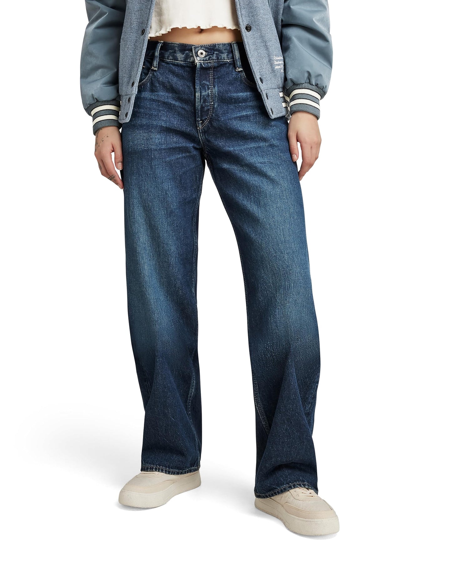G-STAR Women’s Judee Low Waist Loose Jeans