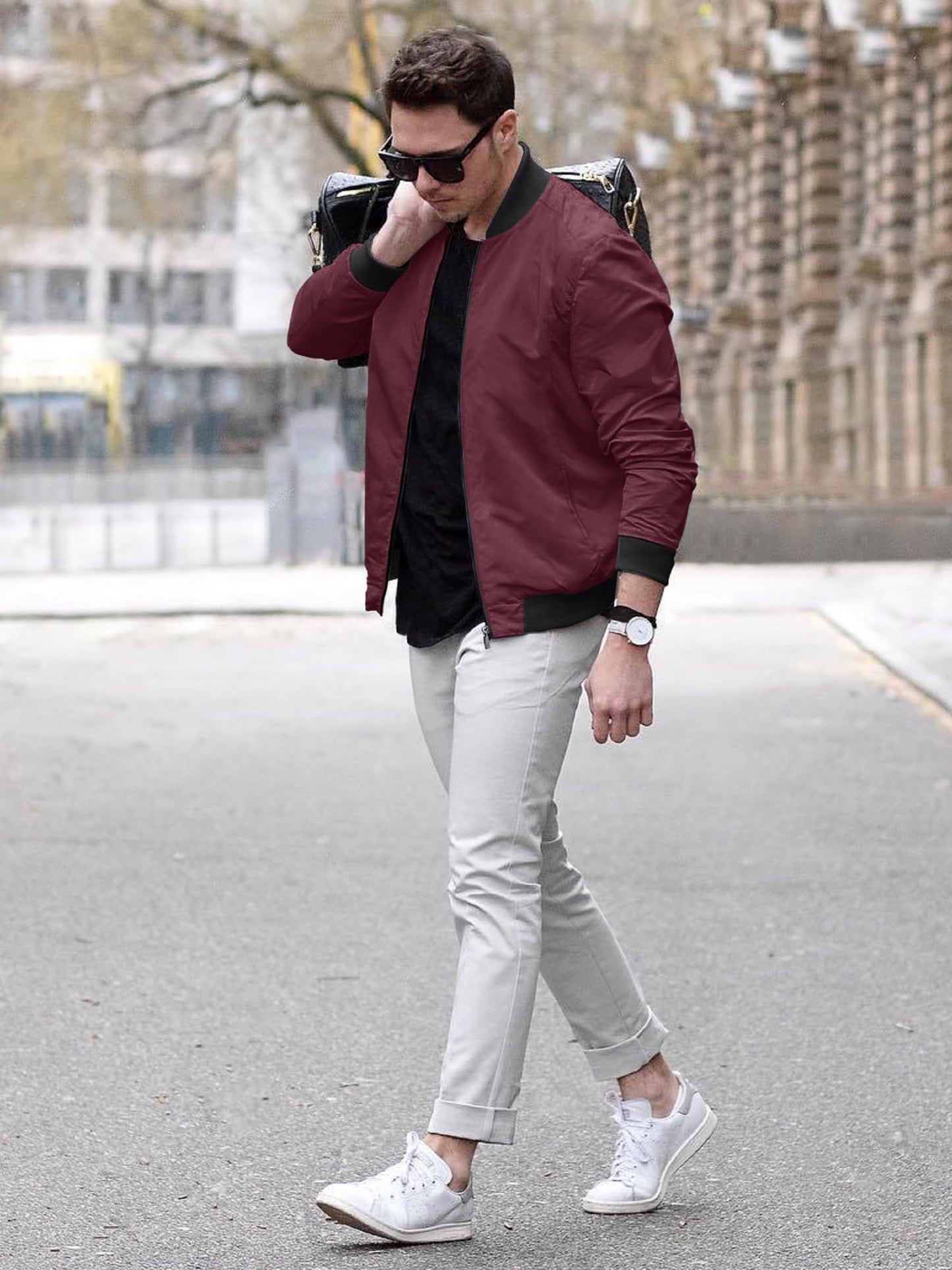 TACVASEN Men’s Bomber Jacket