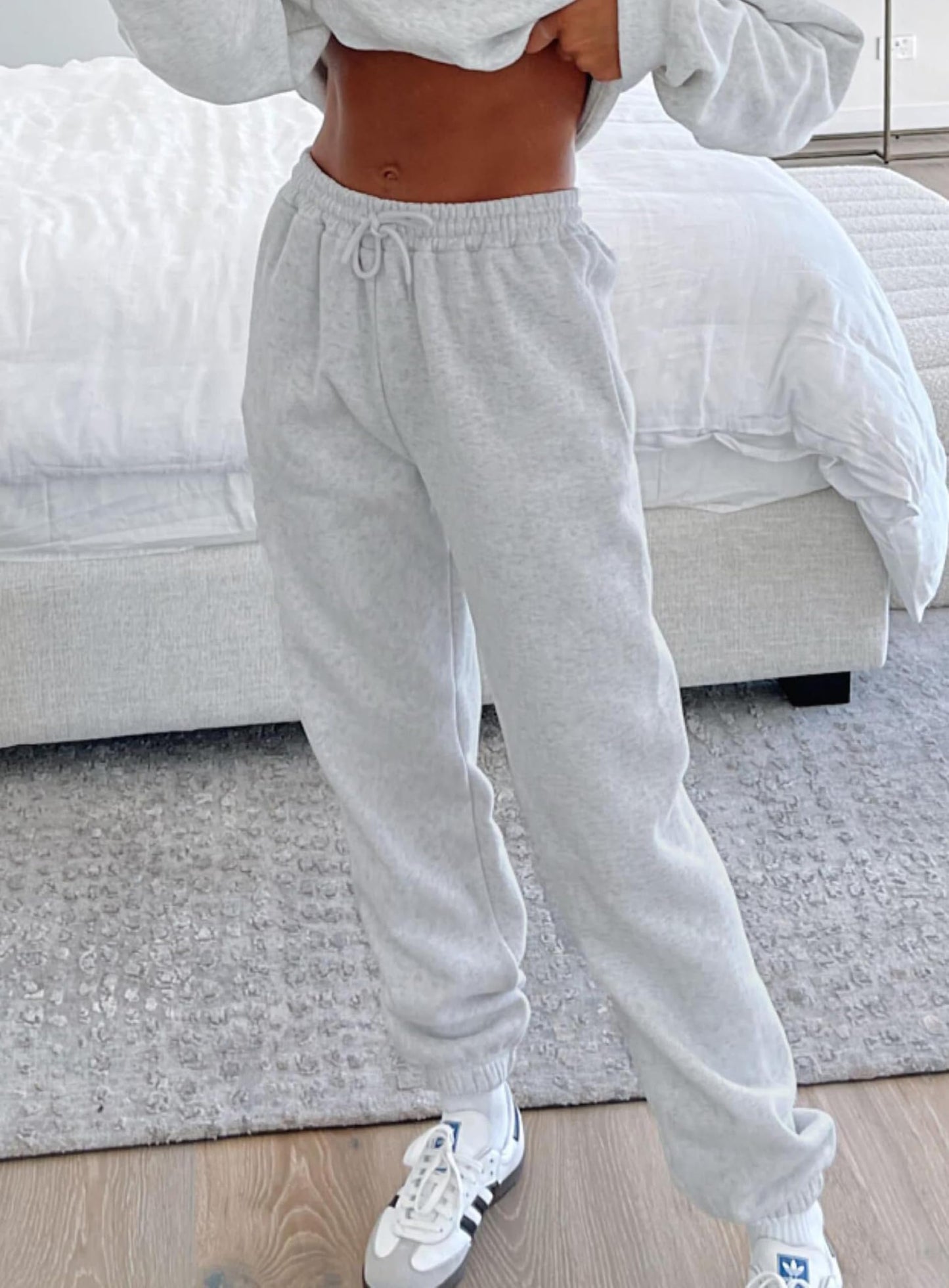 Jhsnjnr Women’s High Waist Jogging Sweatpants