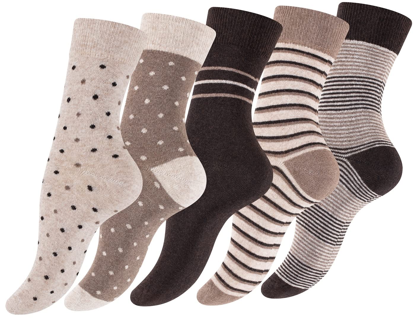 Vincent Creation 10 Pairs Cute Women’s and Girls’ Socks