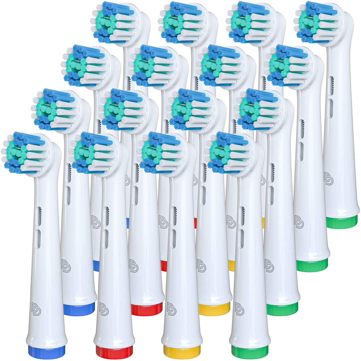 DentaDrift Präzisions-Elektrische Zahnbürstenköpfe, 4er-Pack kompatibel mit Oral B Aufsteckbürsten, Zahnbürstenaufsatz Oral B - Premium-Qualität, Verbesserter Plaque-Schutz