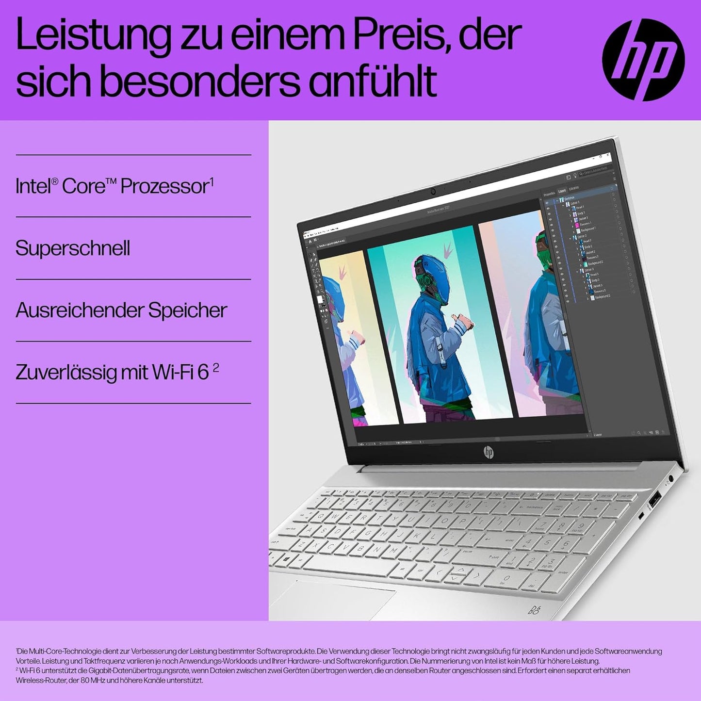 HP Pavilion 15" Laptop, Intel i5, 16GB RAM, 512GB SSD