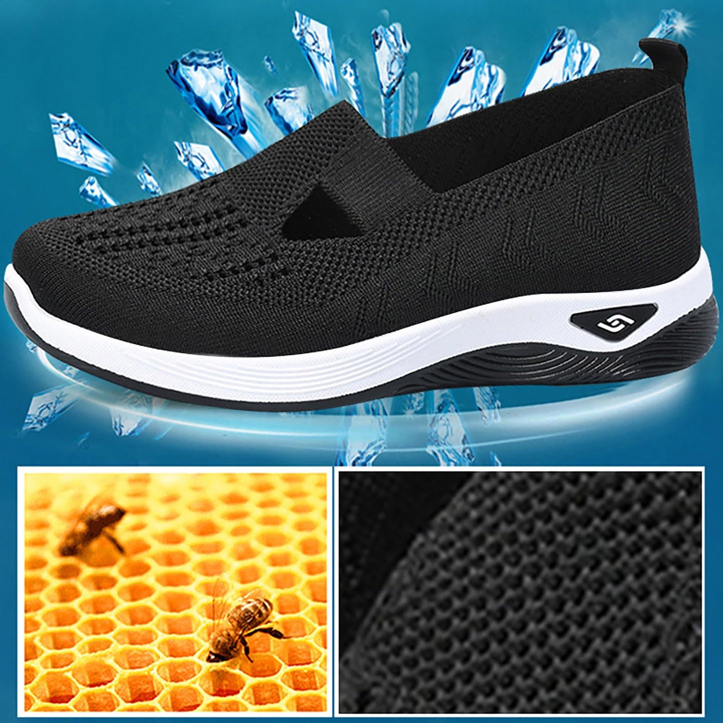Orthopedic Shoes for Women – Wide H Walking Sneakers