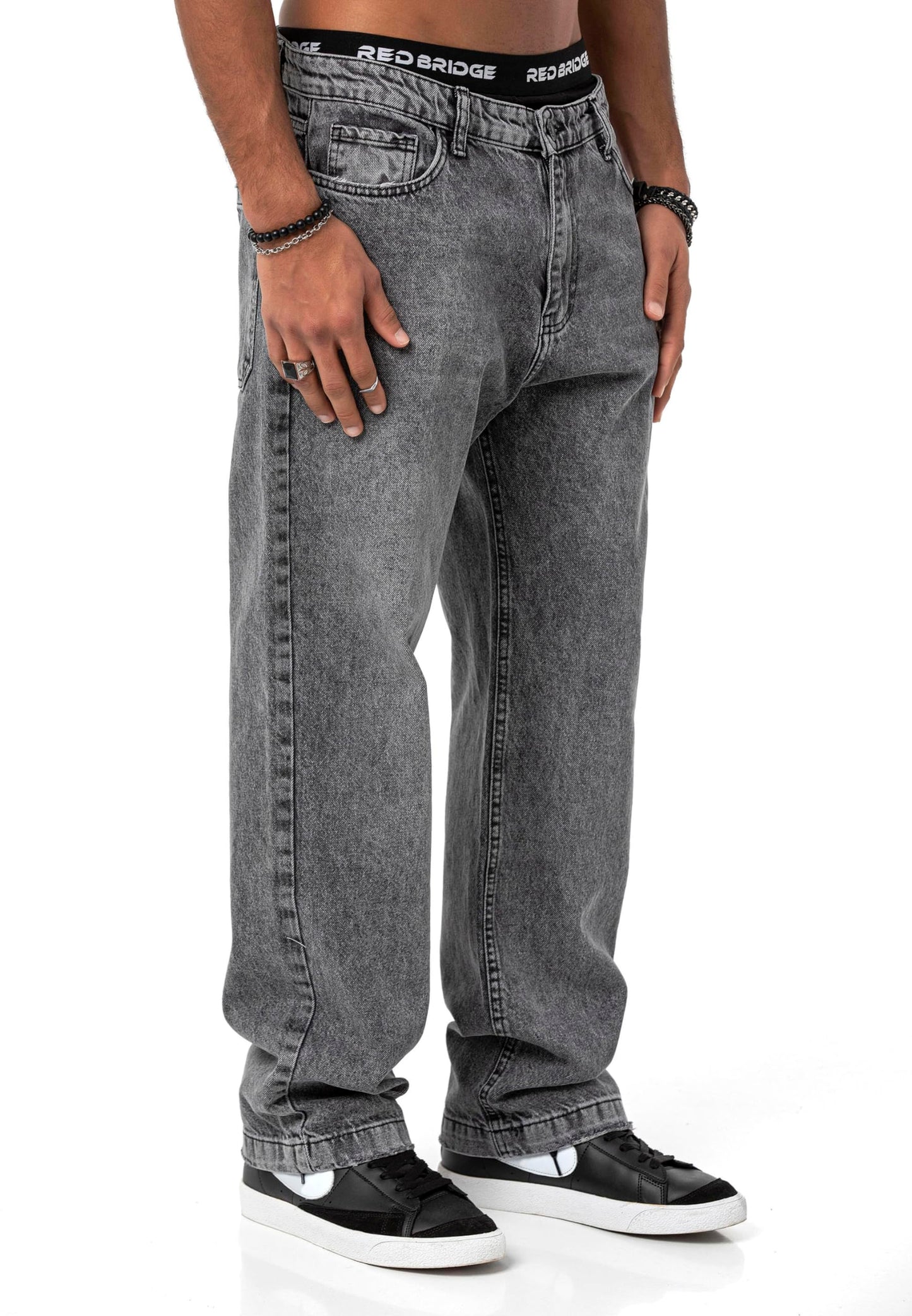 Men’s Baggy Jeans – Wide-Leg Denim Pants
