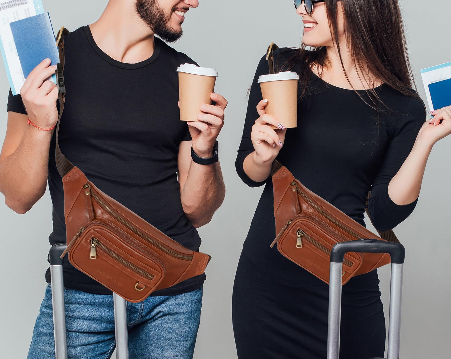 Marc Peter® Varadero Leather Waist Bag