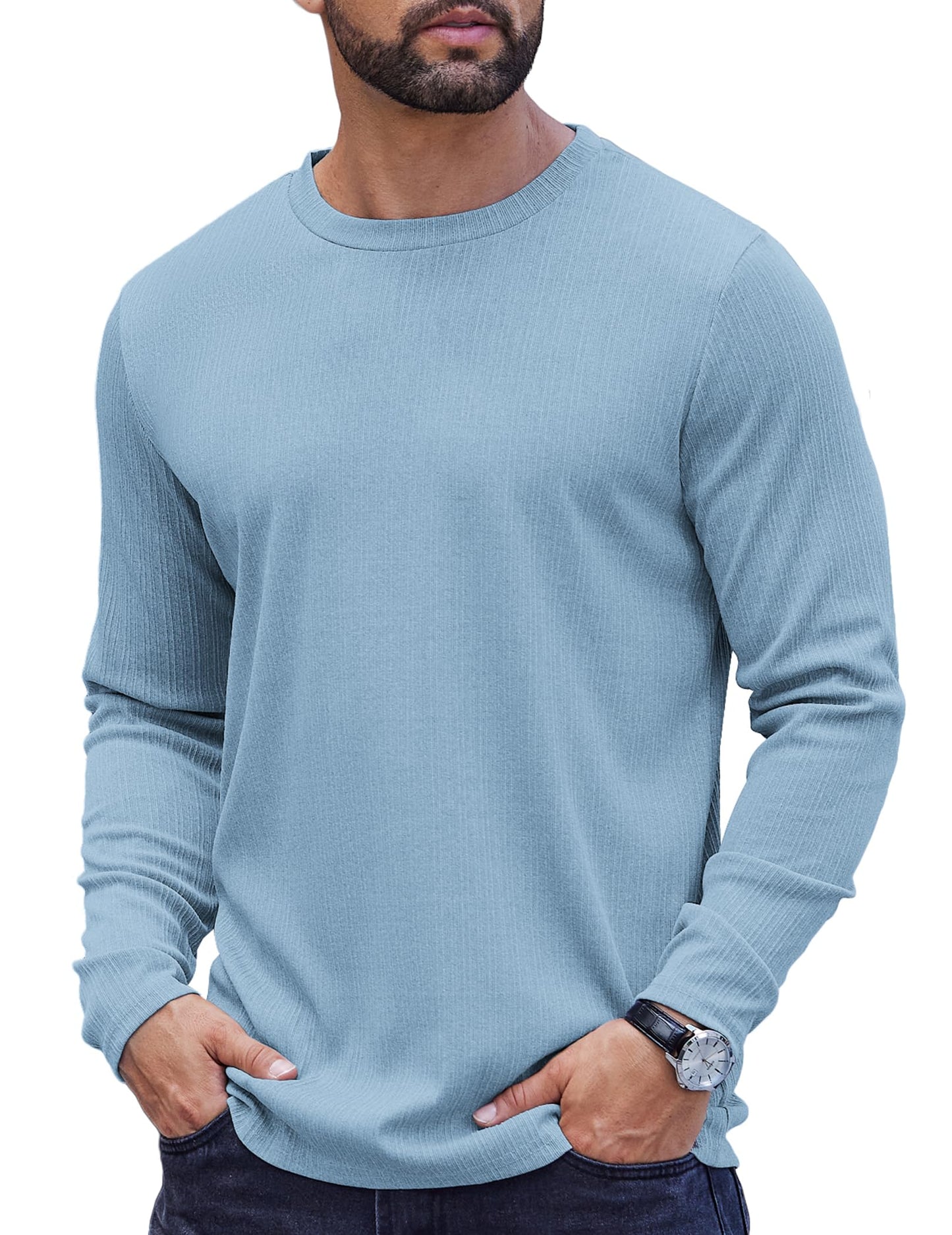 COOFANDY Men’s Long Sleeve T-Shirt