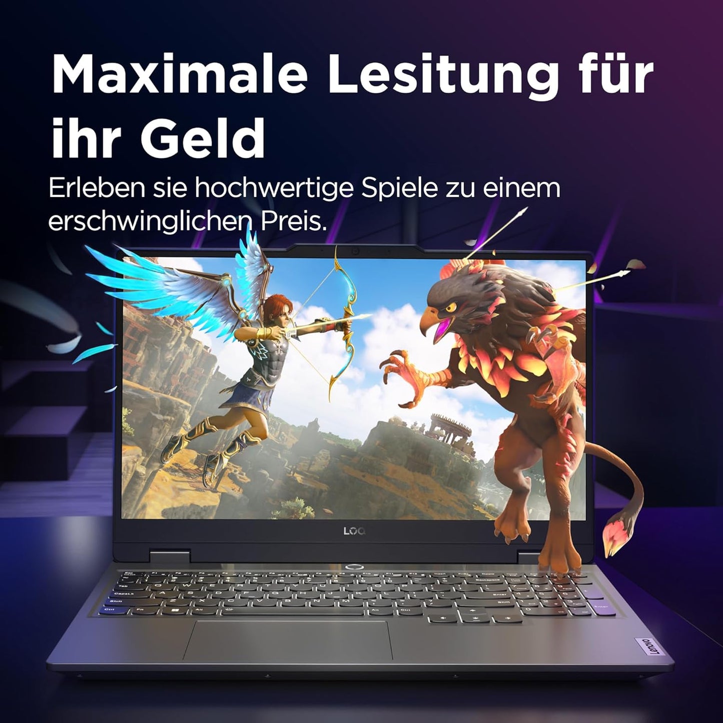 Lenovo LOQ Gaming Laptop – 15.6" 144Hz, Ryzen 7, 16GB RAM, 1TB SSD, RTX 4060, Win 11