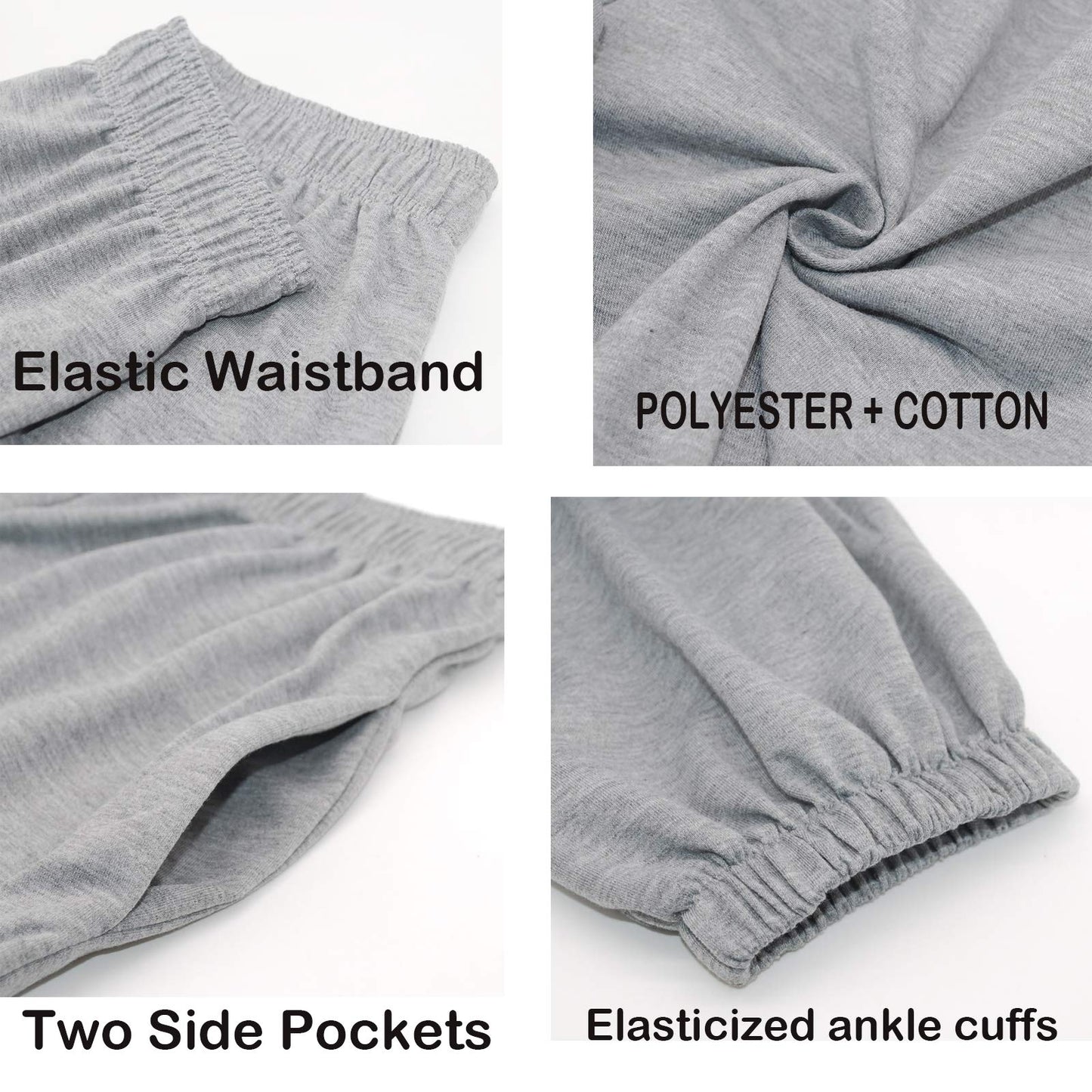 Nuofengkudu Women’s High-Waist Jogging Pants