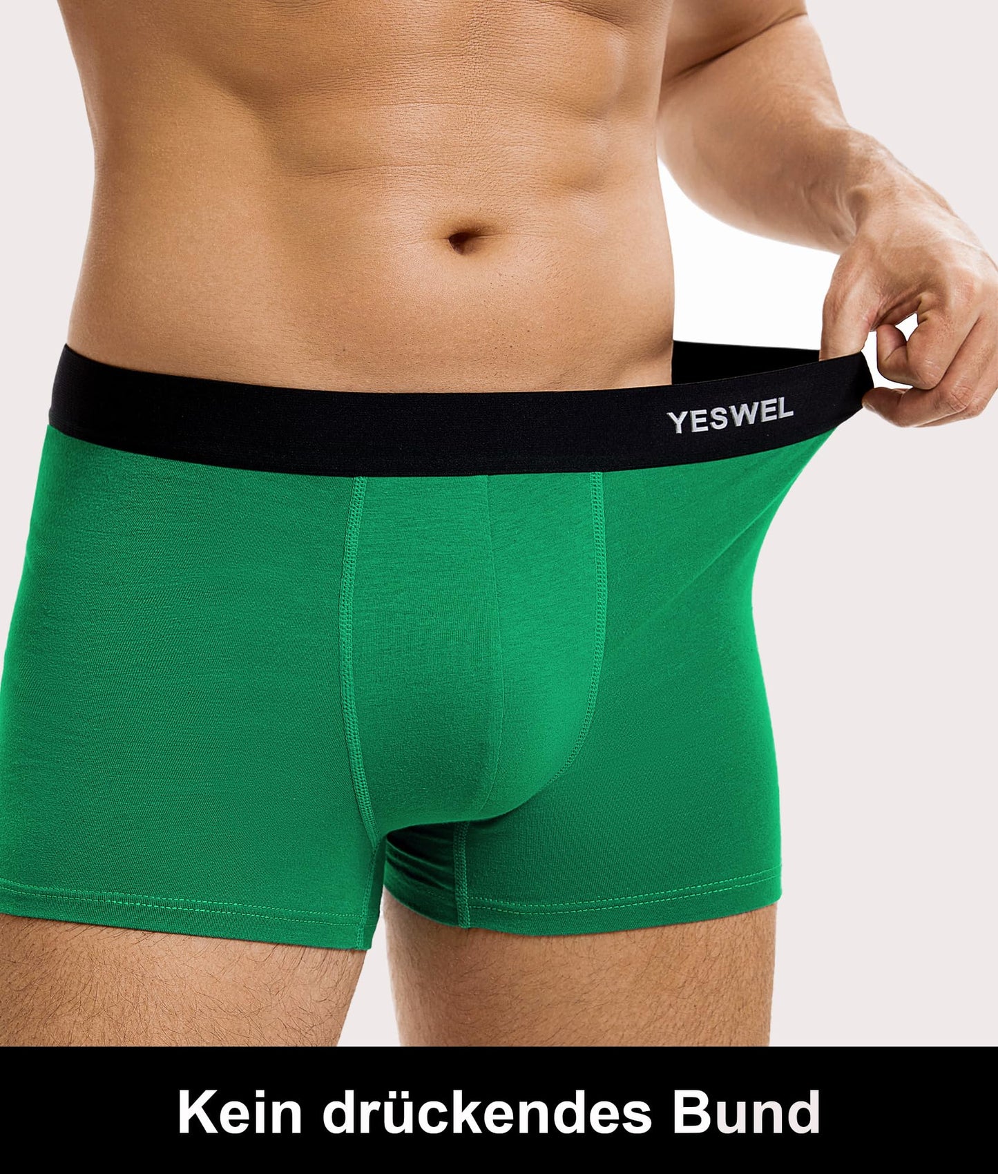 YESWEL Men’s Boxer Shorts 10-Pack