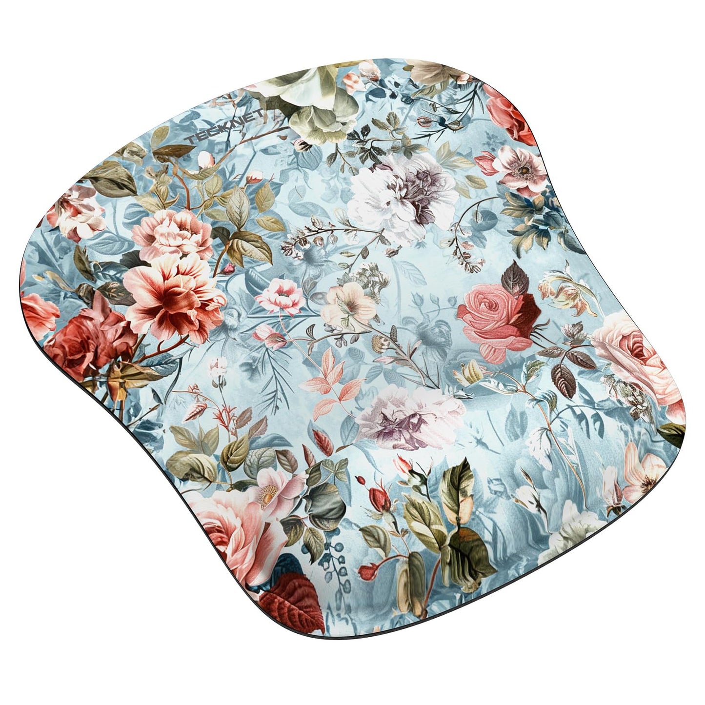 TECKNET Mauspad mit Gelkissen, Memory Foam Mousepad Ergonomisches Wasserdicht Komfort Mausmatte mit Handgelenkpolster Handauflage für Alle Maus Offfice Heim Computer Laptop