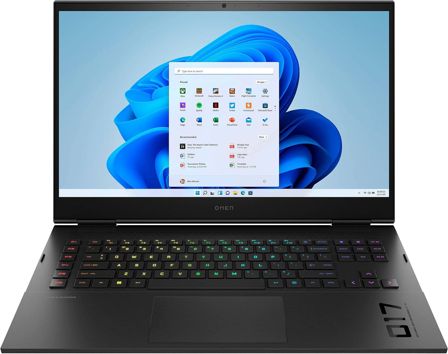 HP OMEN 17 Gaming Laptop – 17.3" QHD 165Hz, i7-13700HX, RTX 4070
