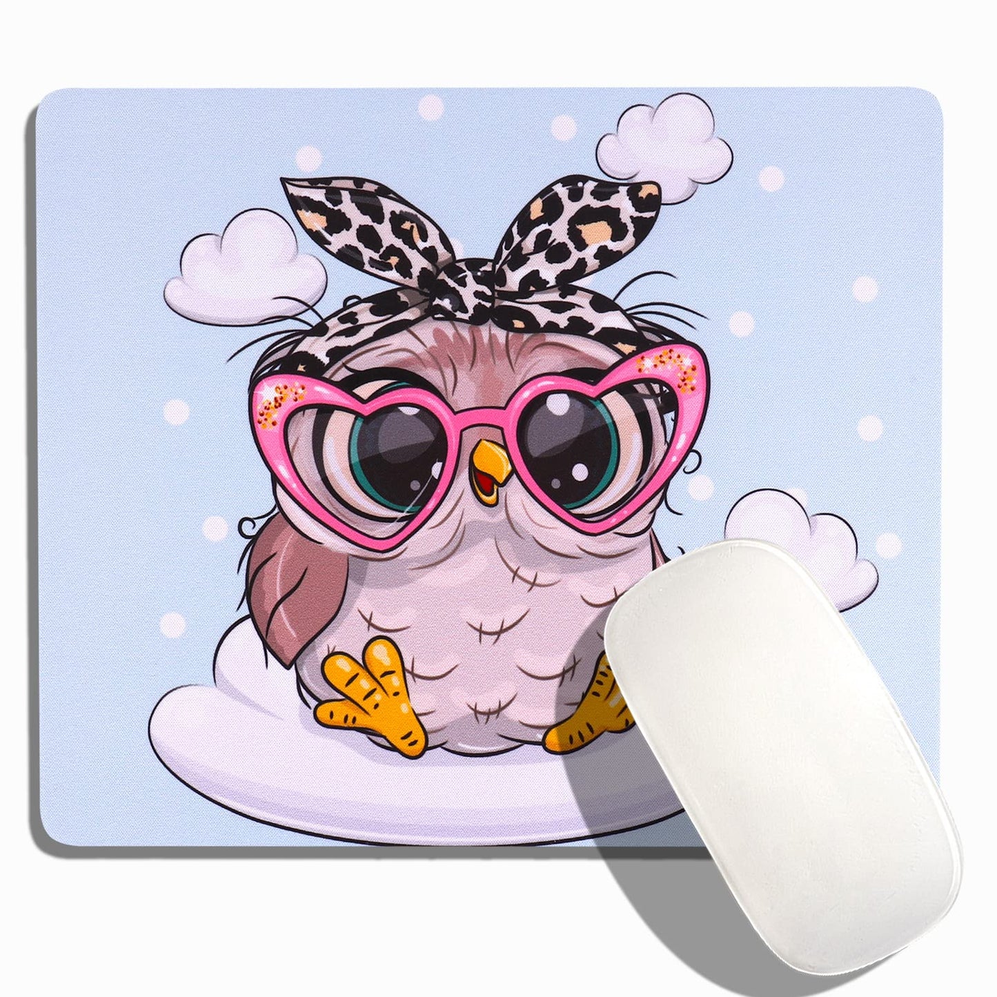 AOKSUNOVA Mauspad Office Mauspad Klein Niedliches Design 24 x 20 x 0,3 cm Mousepad mit Motiv (MF-174)