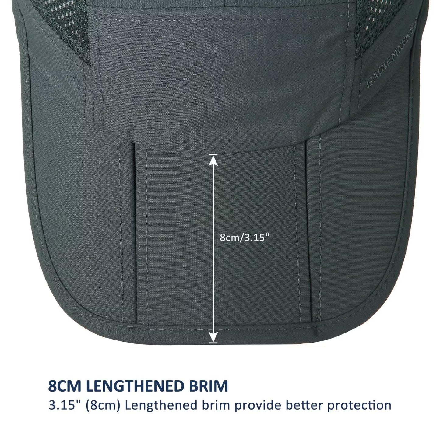 GADIEMKENSD Folding Outdoor Hat UPF 50+ Sun Protection Mesh Sport Hat