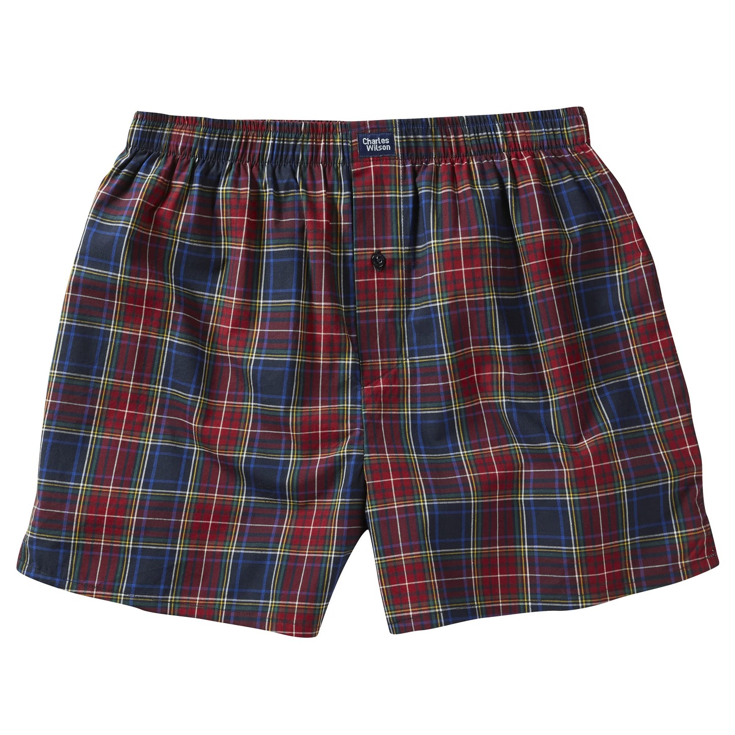 Charles Wilson Men’s Woven Boxer Shorts 6-Pack